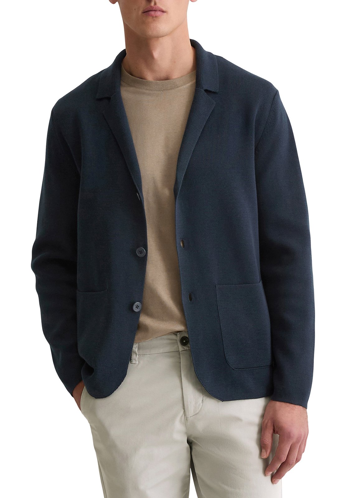 Blazer vest in cotton MARC O'POLO Blue