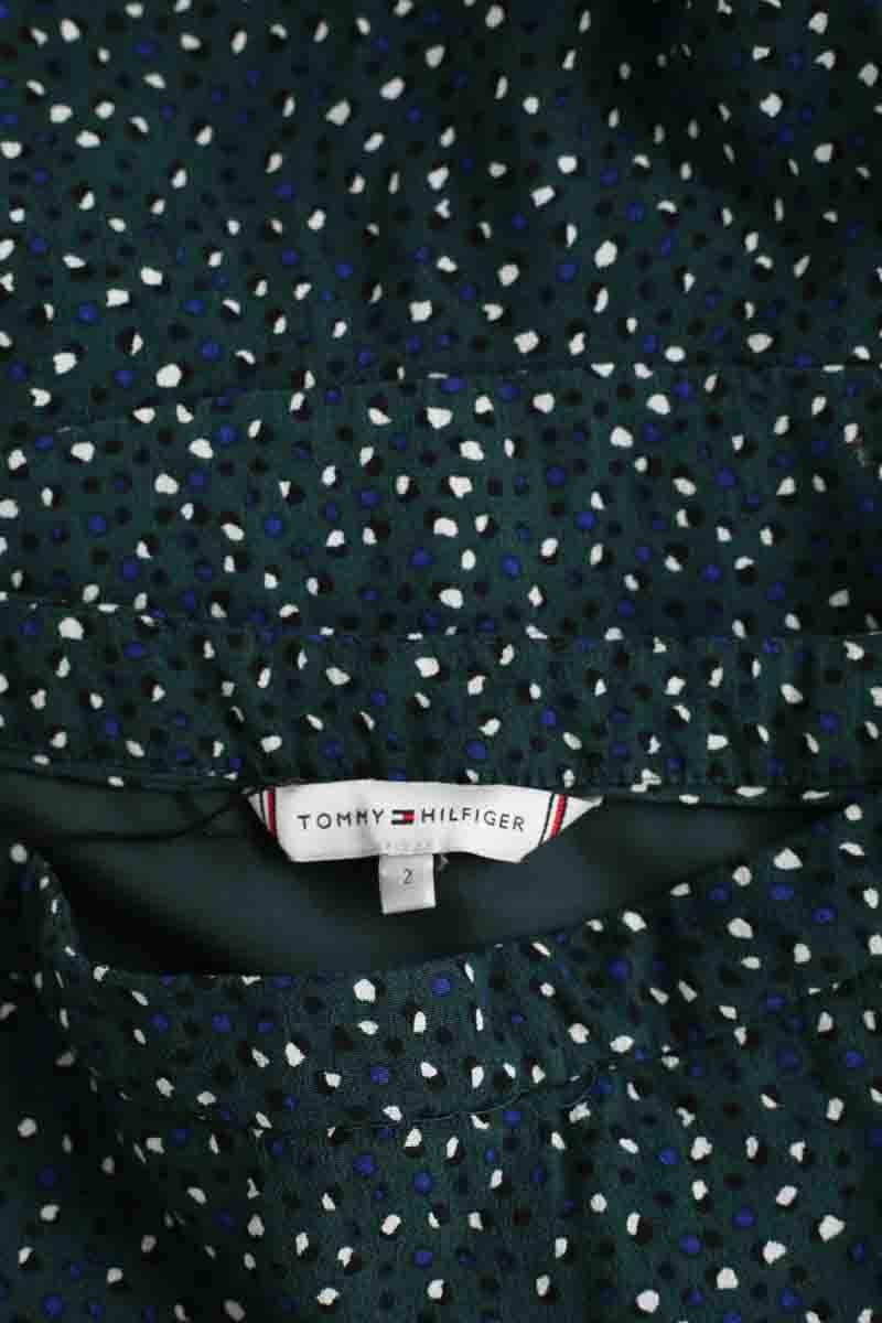 Mini skirt TOMMY HILFIGER - SECONDE MAIN Green