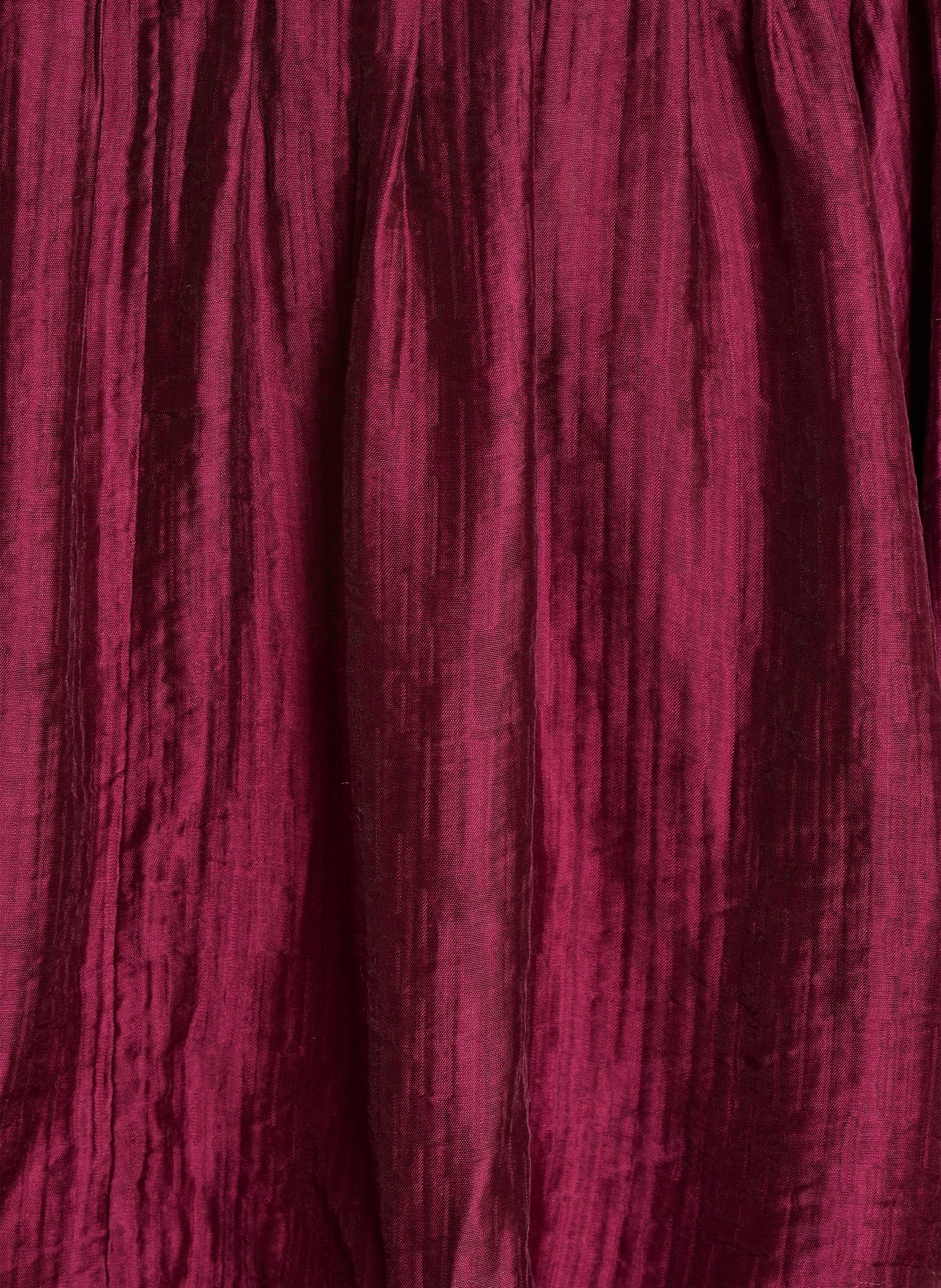 Chemise col mao  LA FEE MARABOUTEE Marron