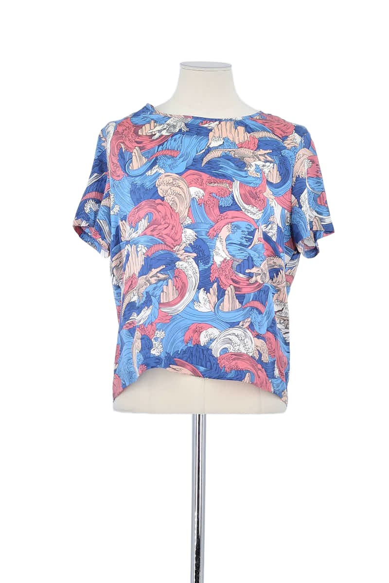 T-shirt LACOSTE - SECONDE MAIN Blue