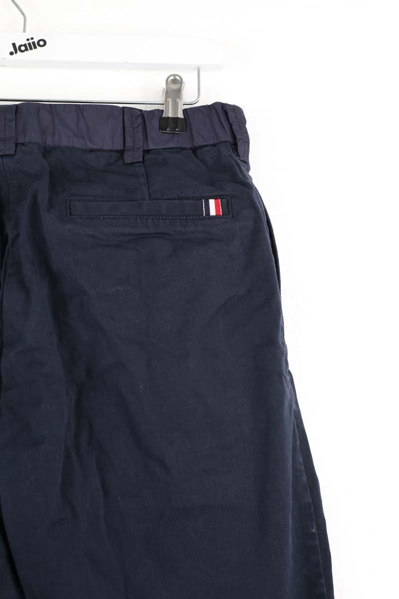 Carrot trousers MONCLER - Seconde Main Blue