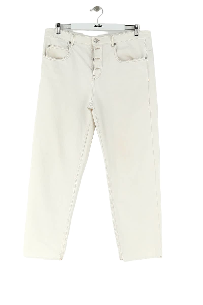 - Straight-leg jeans
- 5 pockets
- Straight cut
- Faded effect ISABEL MARANT ÉTOILE - SECONDE MAIN White