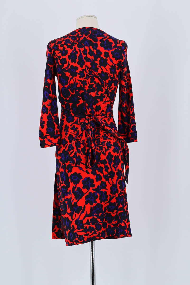 Robe DIANE VON FURSTENBERG - Seconde Main Rouge