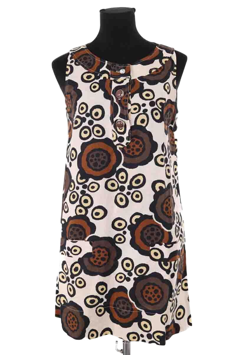 Robe TARA JARMON - Seconde Main Marron