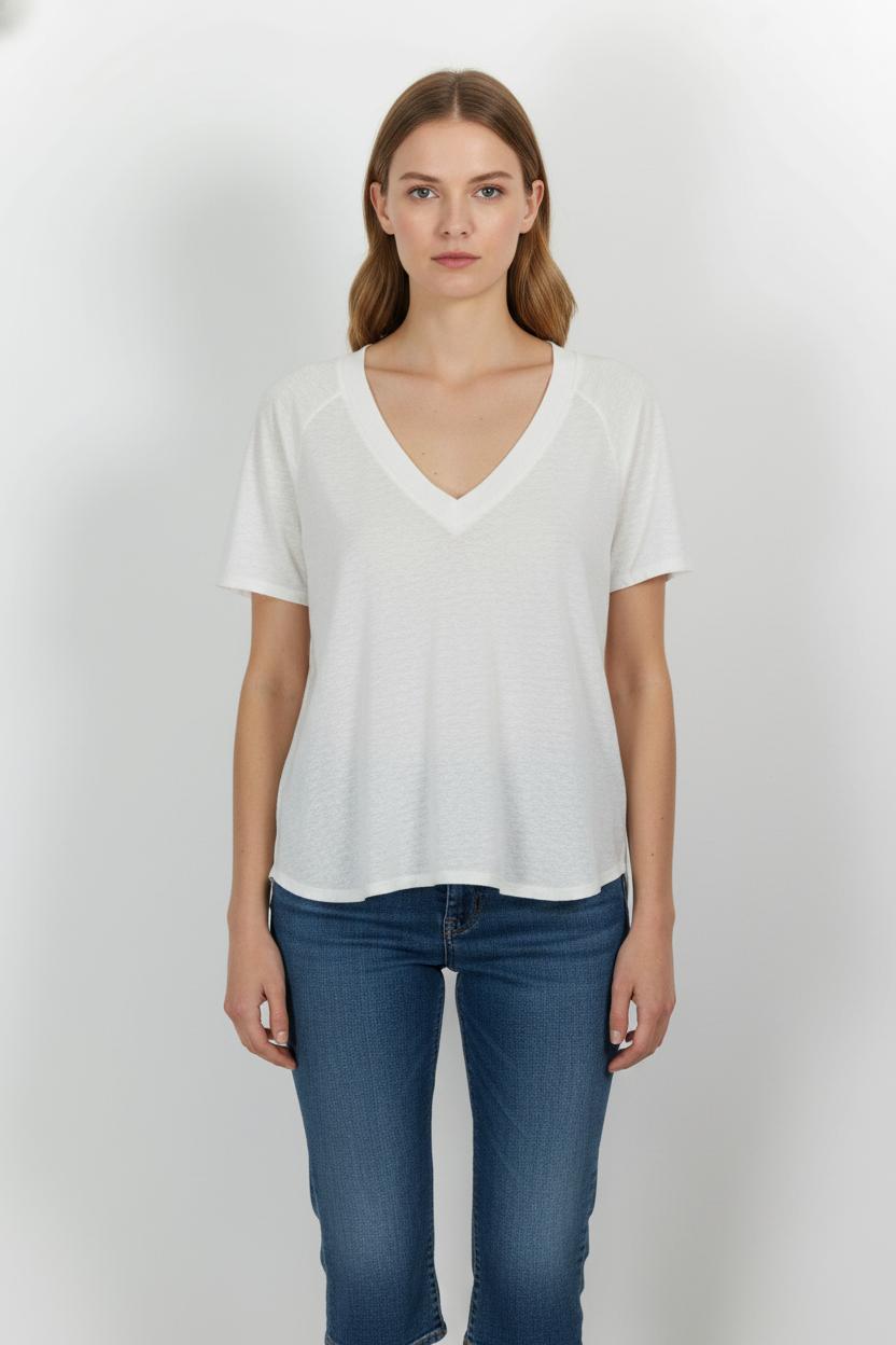 Tommy Badge T-shirt COMPTOIR DES COTONNIERS - Seconde main White