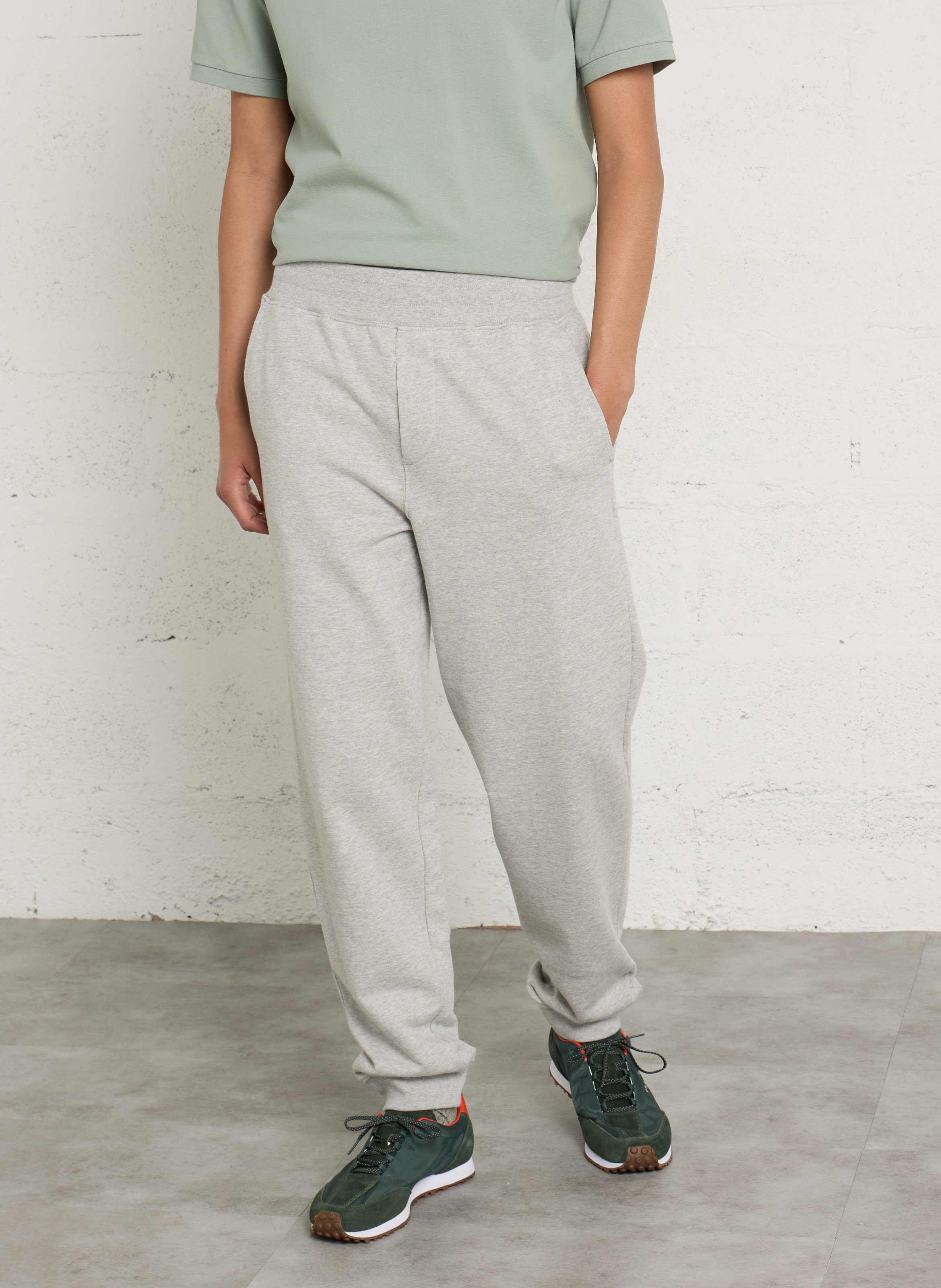 High-waisted cotton joggers AU PRINTEMPS PARIS