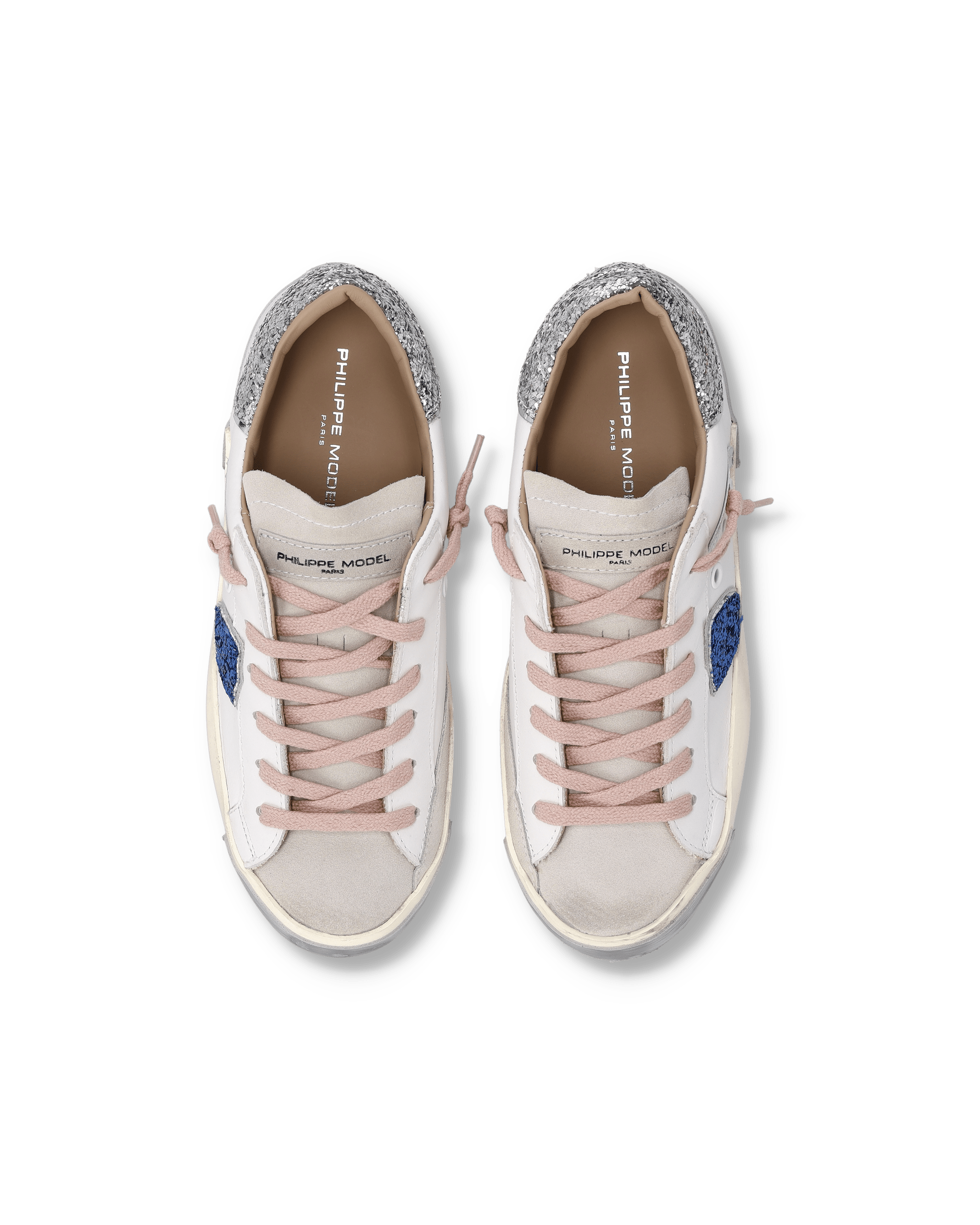 Tennis sneakers. PHILIPPE MODEL Silver