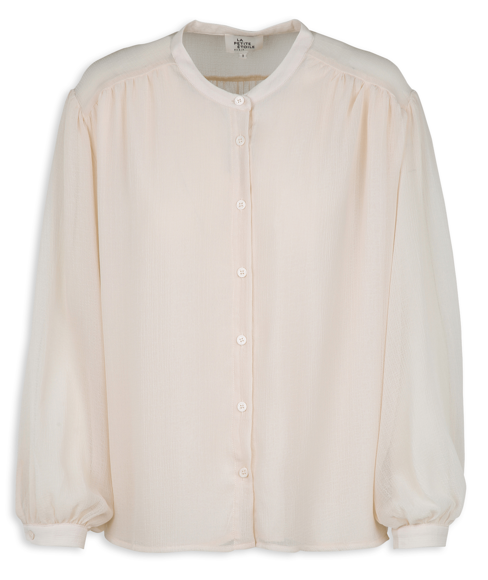 Loose-fit shirt with mandarin collar LA PETITE ETOILE