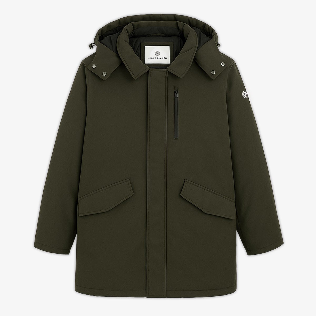 Parka hiver SERGE BLANCO Kaki
