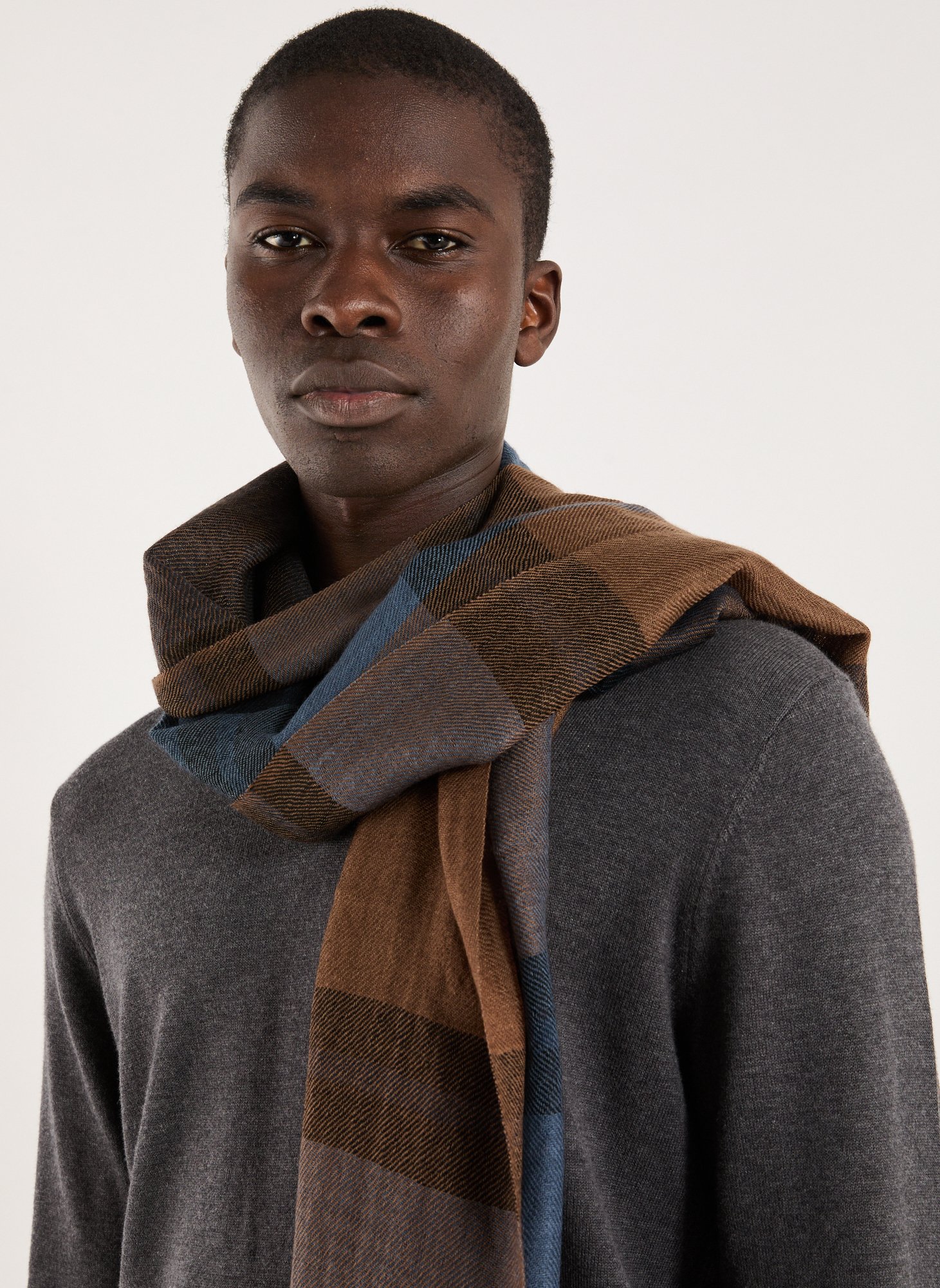 Wool scarf SAISON 1865 Multicolored
