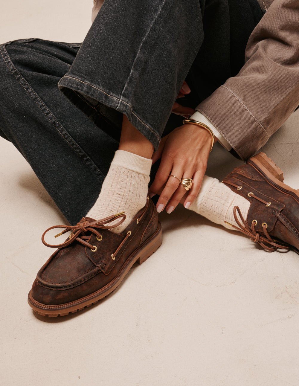Derby shoes ODAJE Brown
