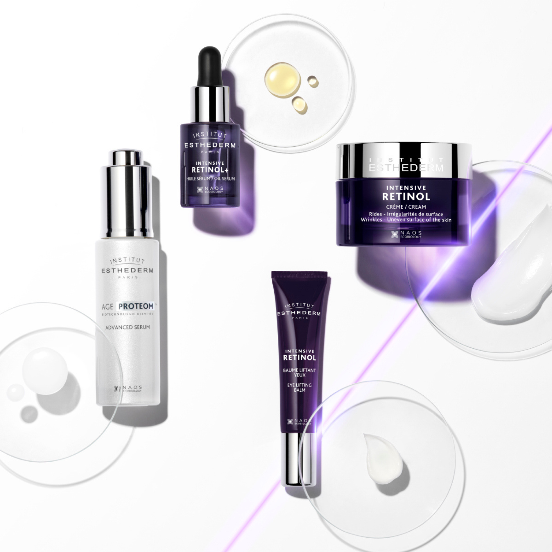 Intensive Retinol Lifting Balm for Eye and Eyelid Contour ESTHEDERM No color