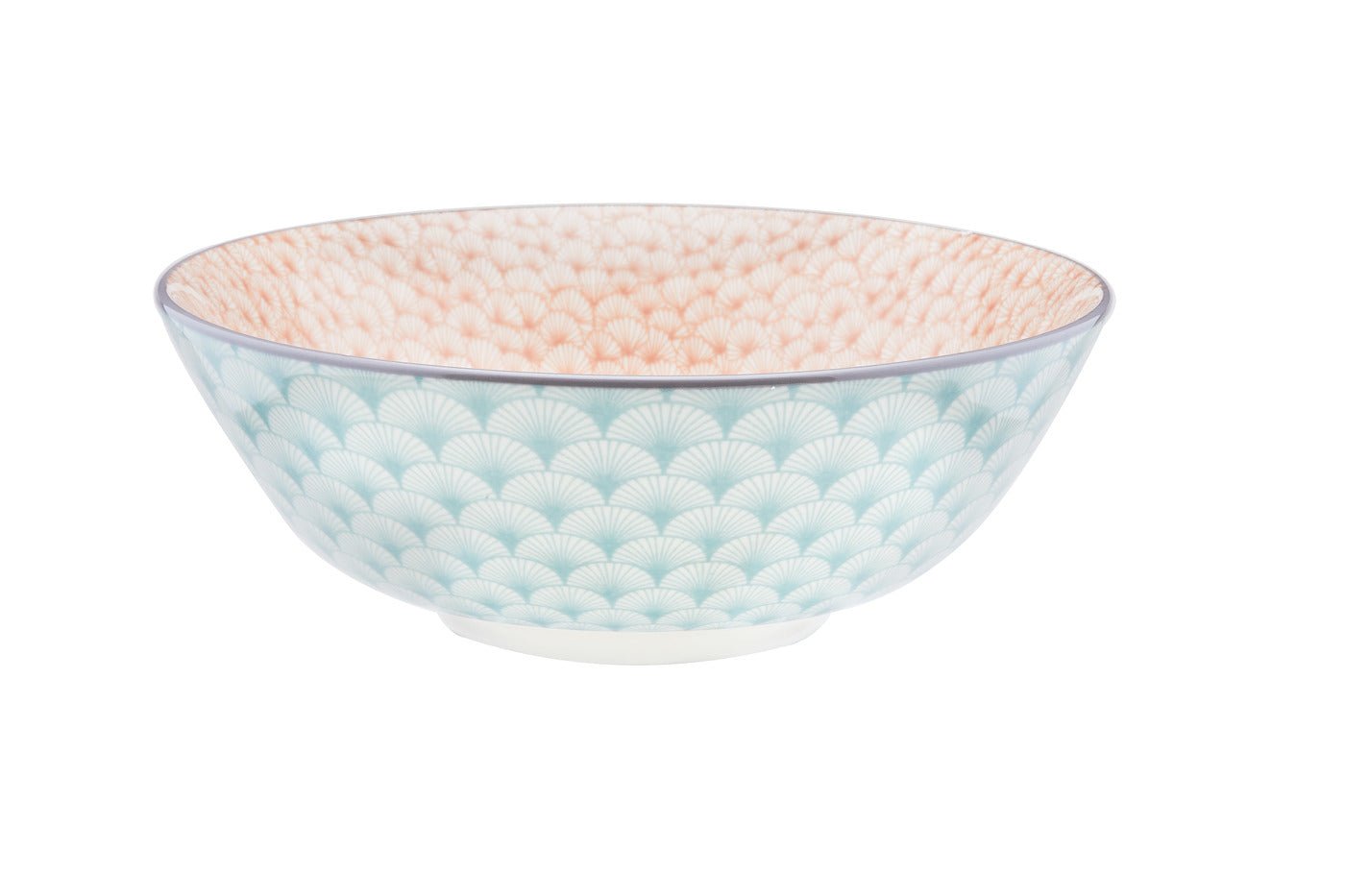 Bowl pattern ø21cm - 6 pieces - color BJORN Multicolored