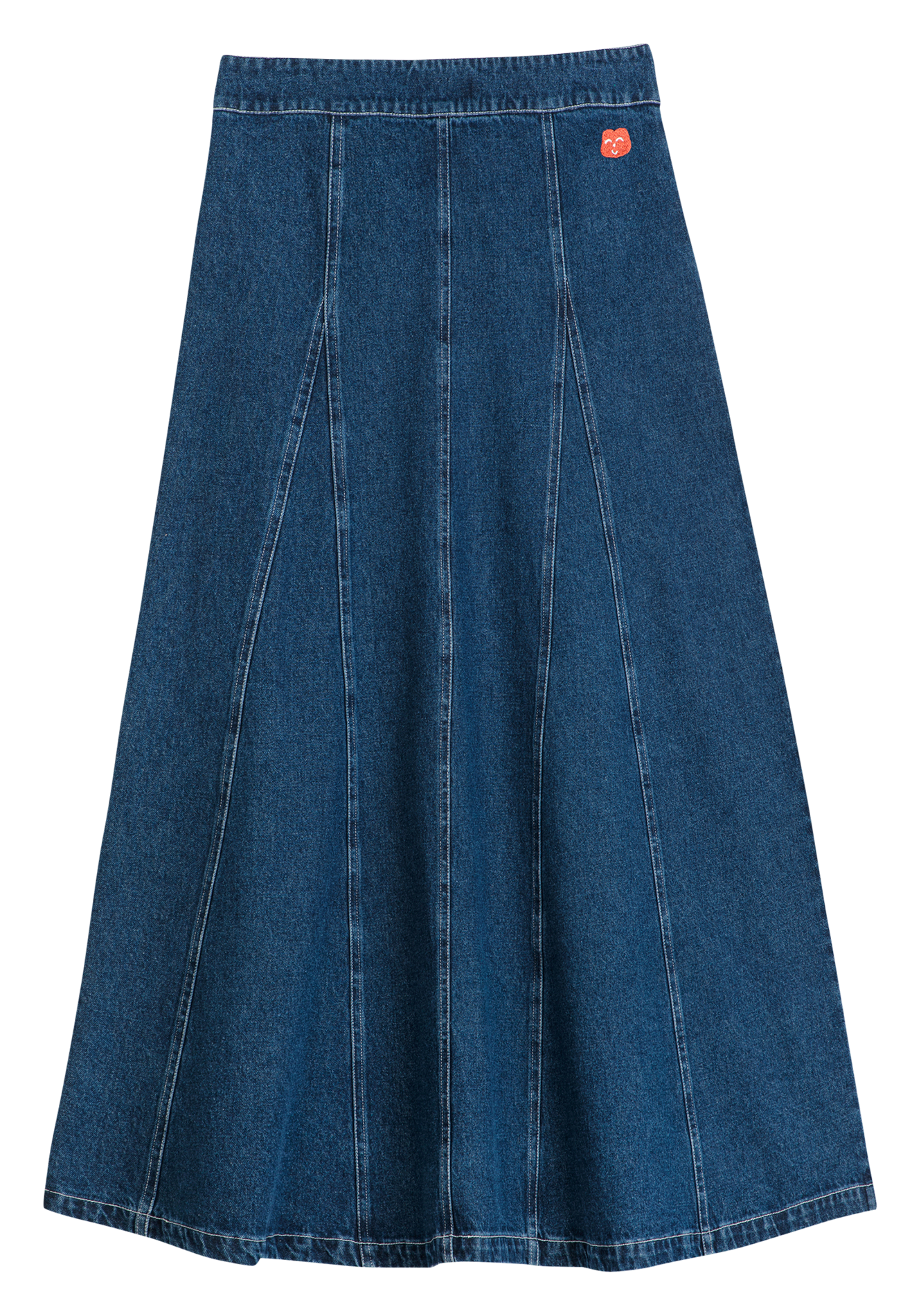 Halflange, katoenen plooirok BOBO CHOSES Roze