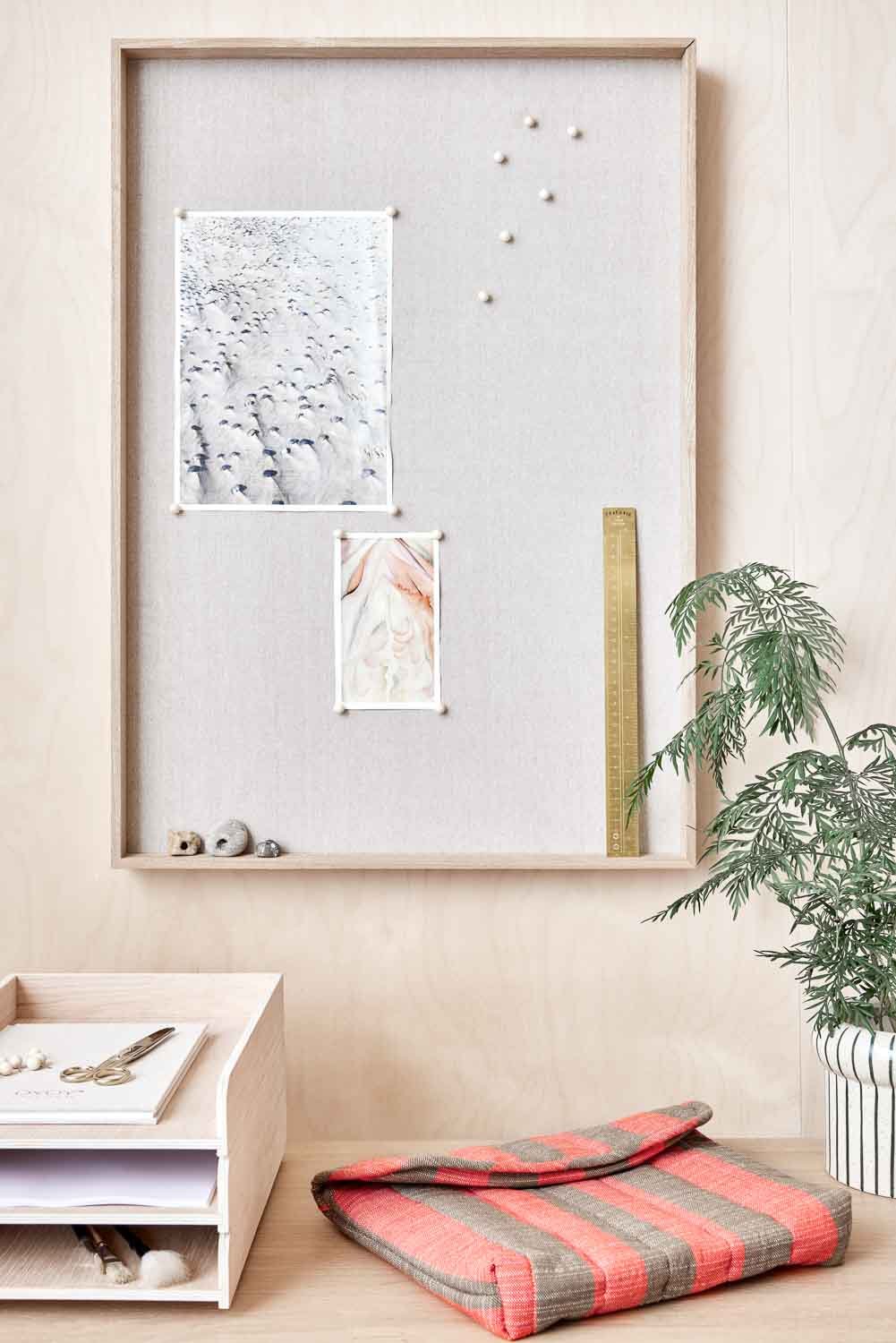 Oak letter tray OYOY LIVING DESIGN Brown