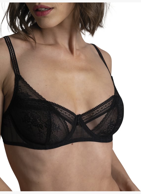 Balconette bra | Black by PASSIONATA Balconette bra Black