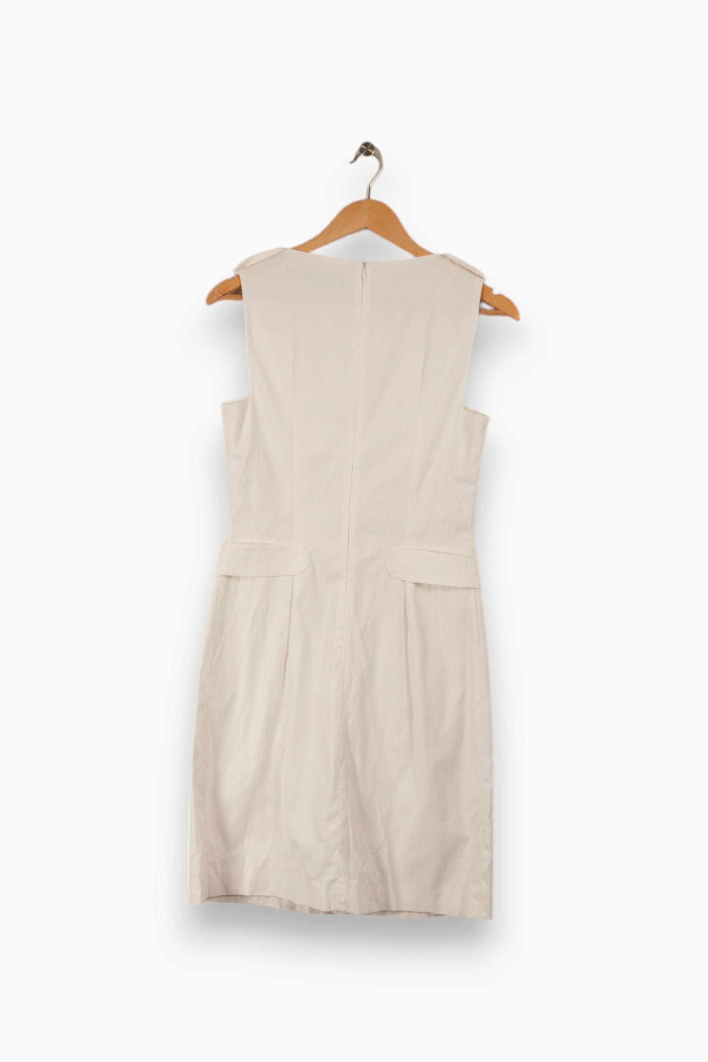 Midi dress TARA JARMON - Seconde Main White