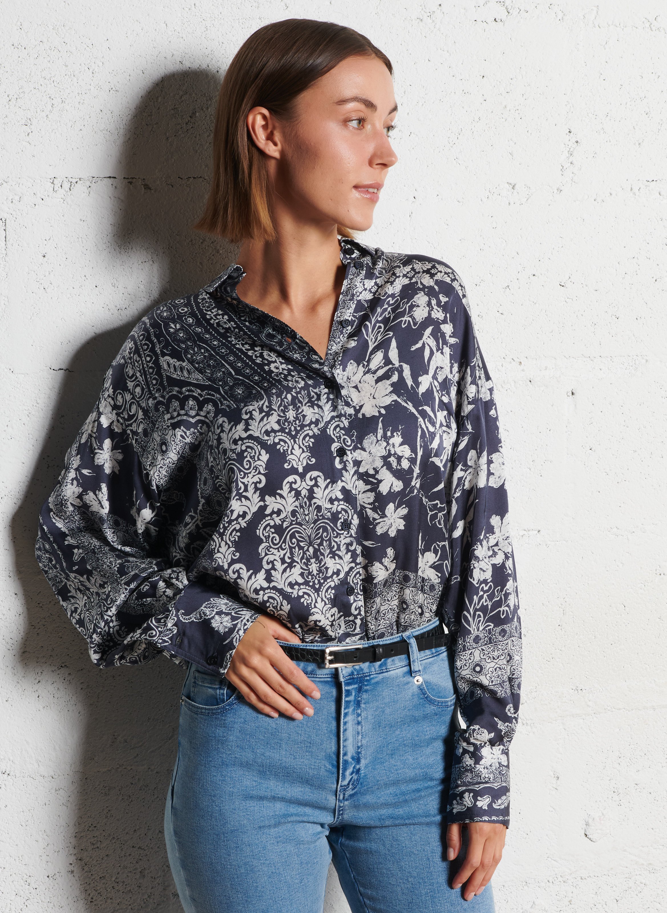 Chemise col classique  IKKS Bleu