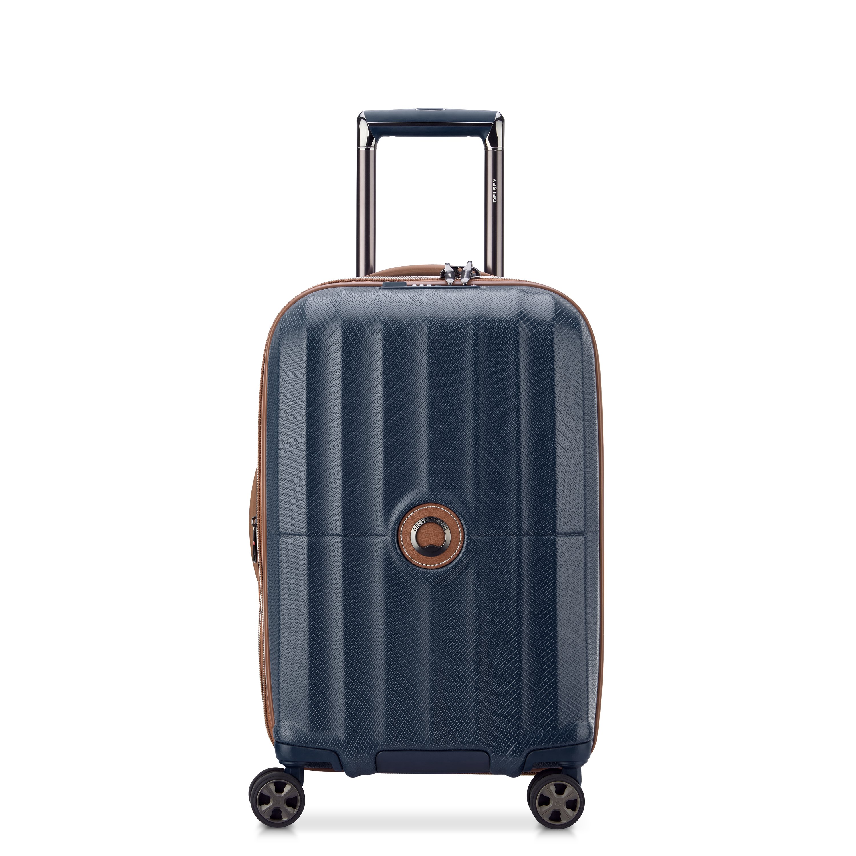 Rigid cabin suitcase DELSEY PARIS Blue