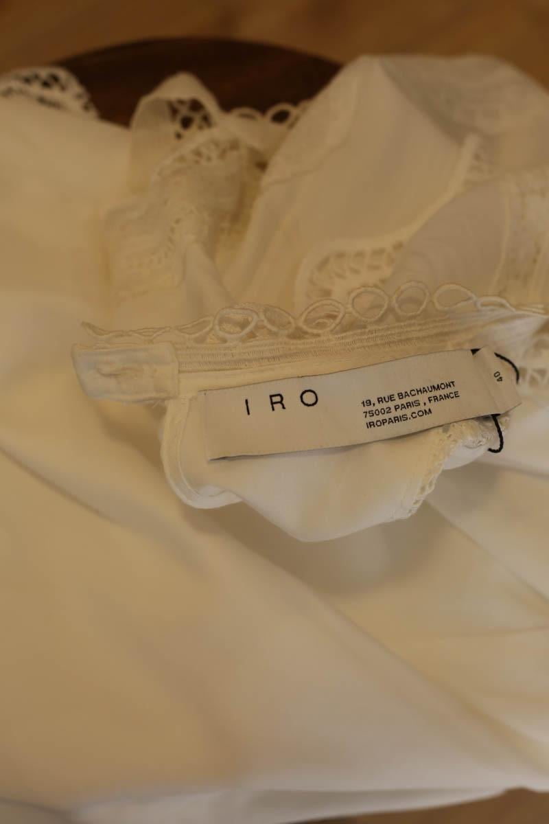 Cotton jumpsuit IRO - Seconde Main White