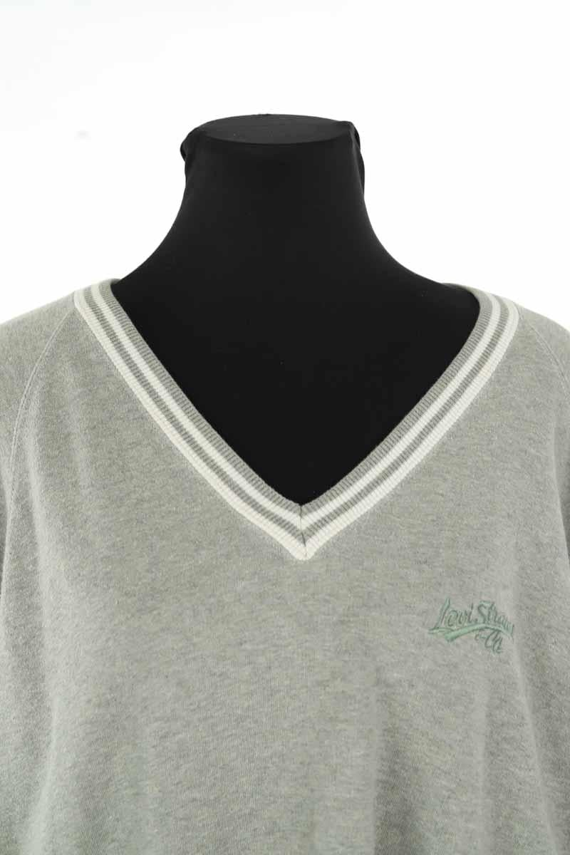 Cotton pullover LEVI'S - Seconde main Grey