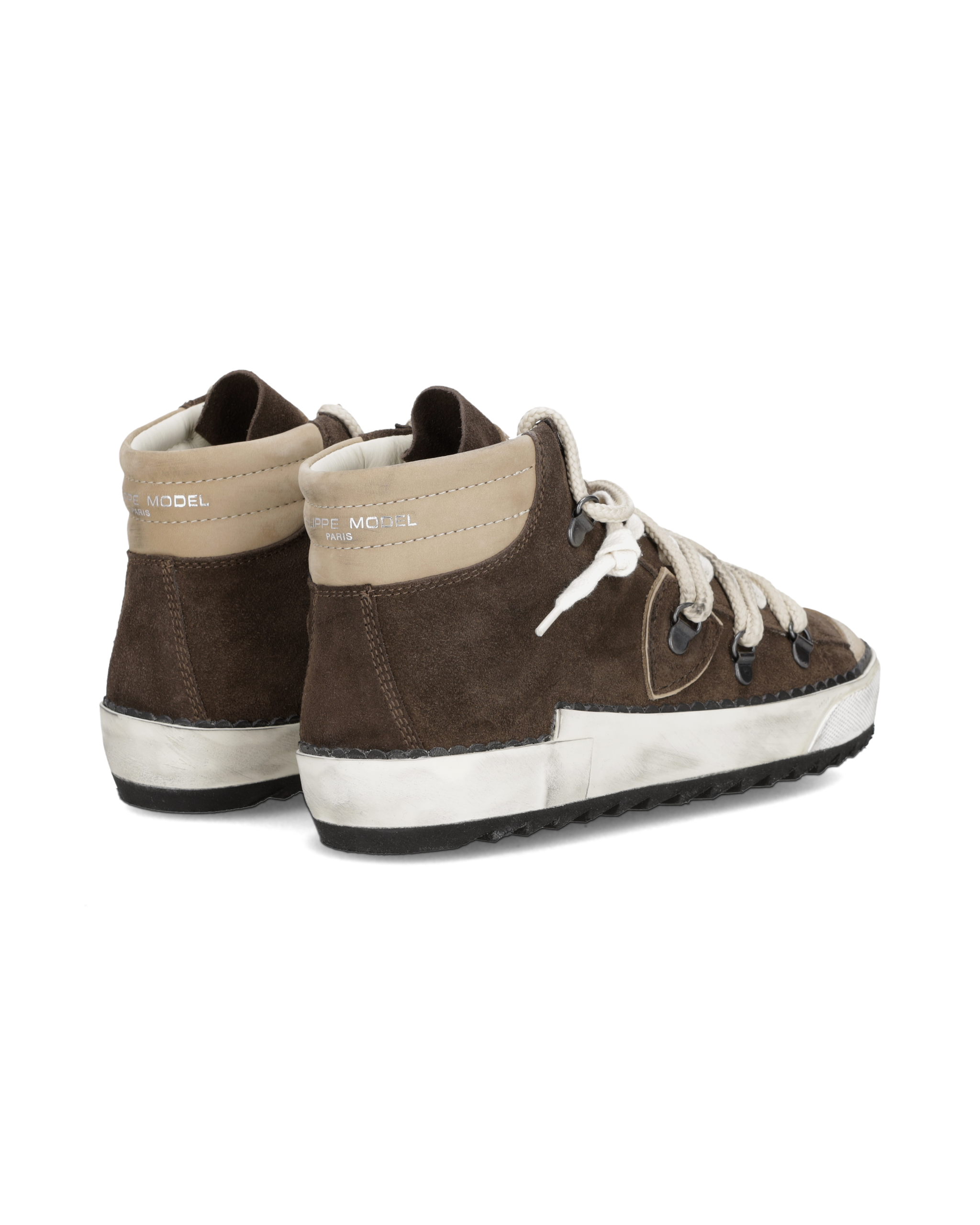 Tennis sneakers. PHILIPPE MODEL Brown