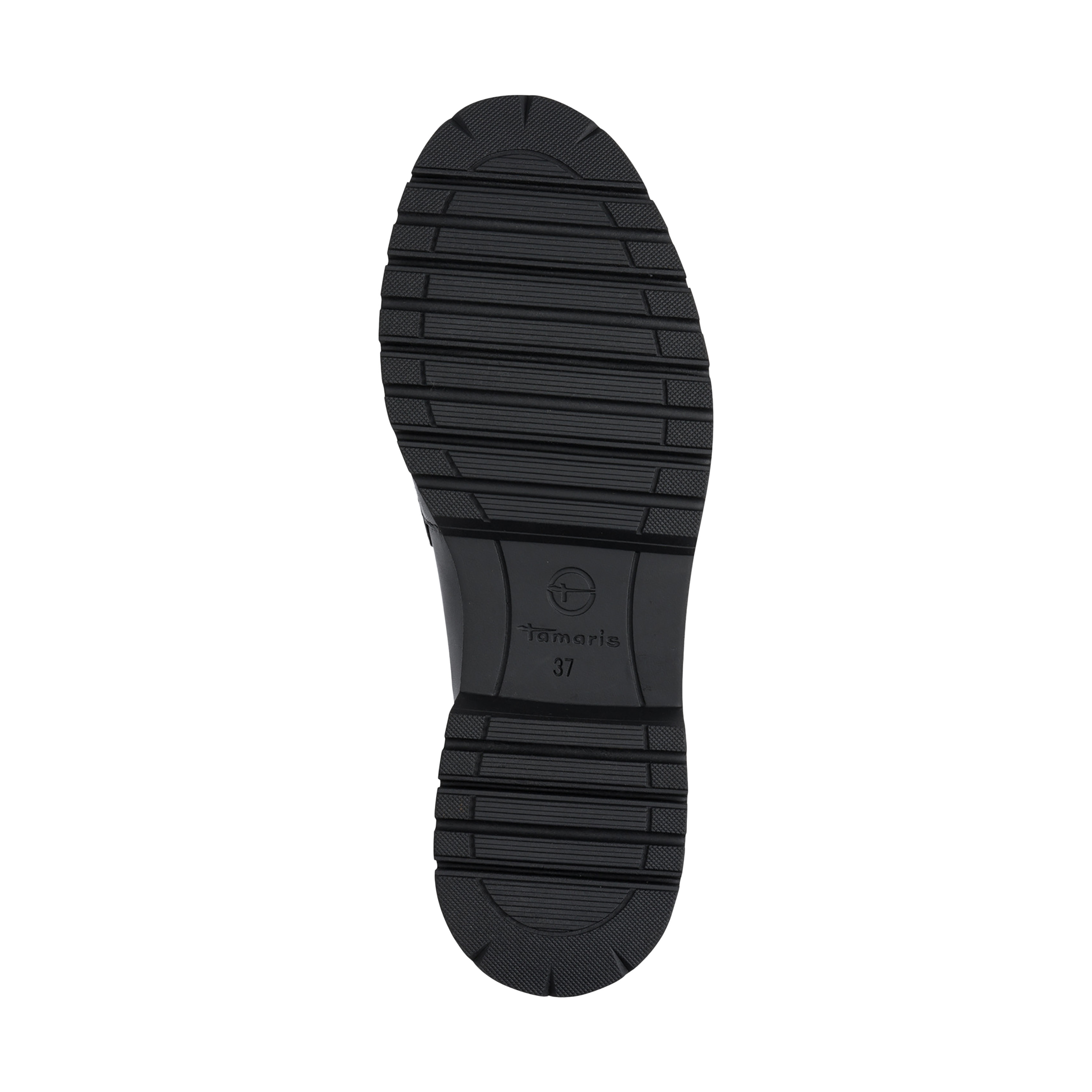 Mocassin cuir TAMARIS Noir