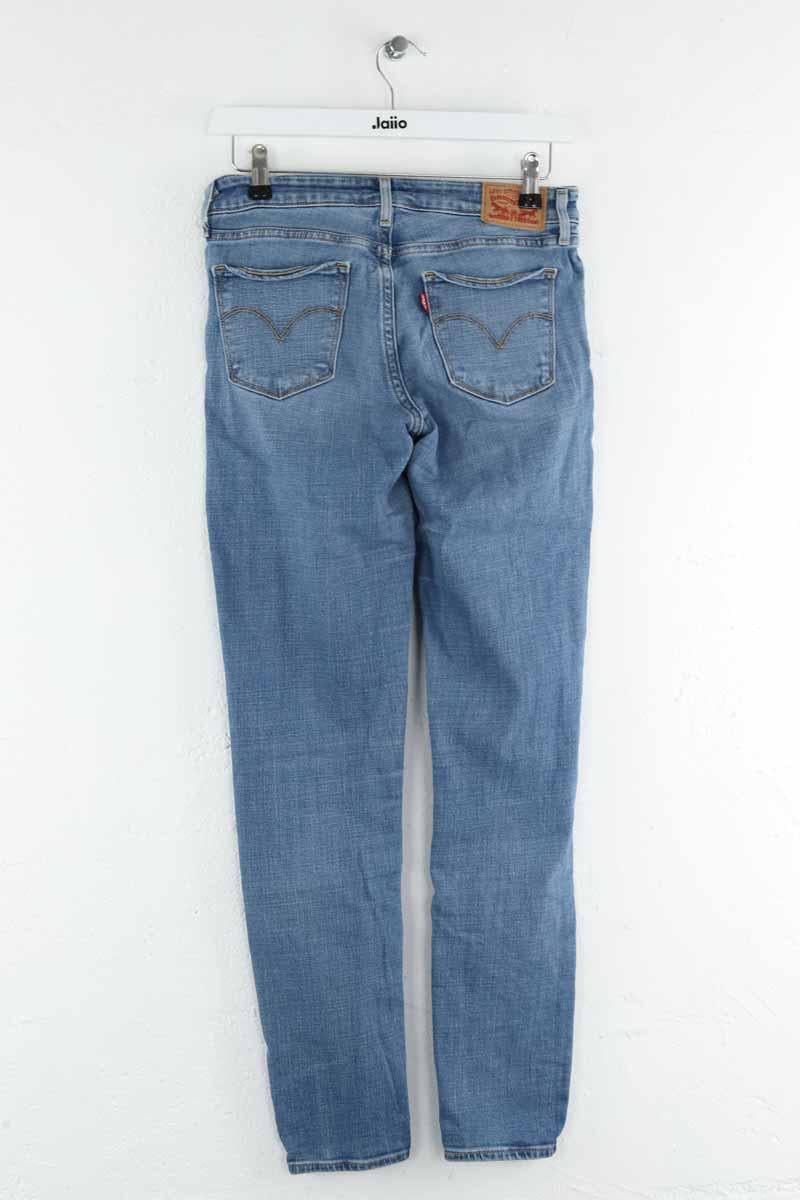 Slim-fit stretch cotton jeans with regular waist LEVI'S - Seconde main Blue