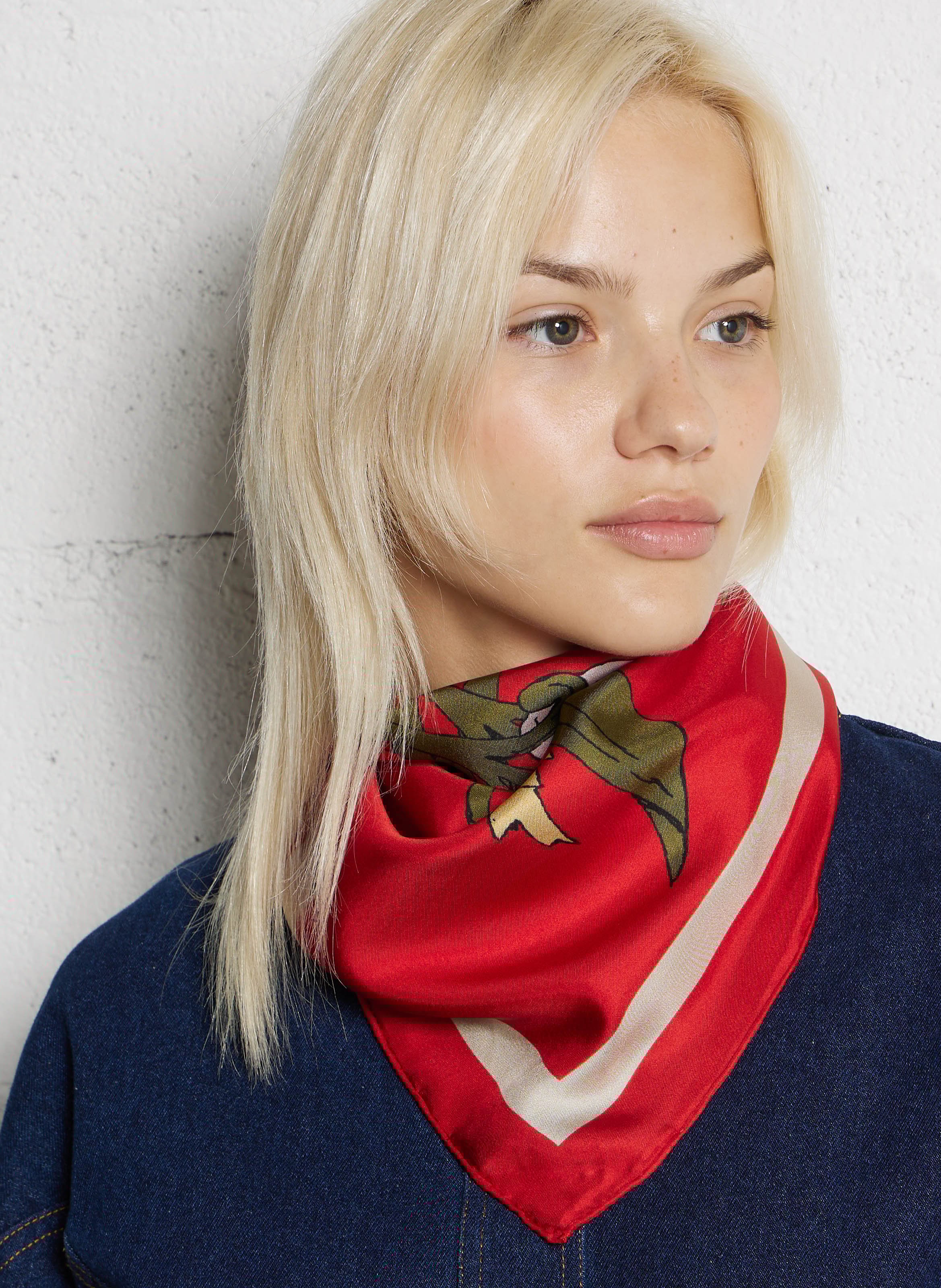 Seidentuch BECKSONDERGAARD Rot