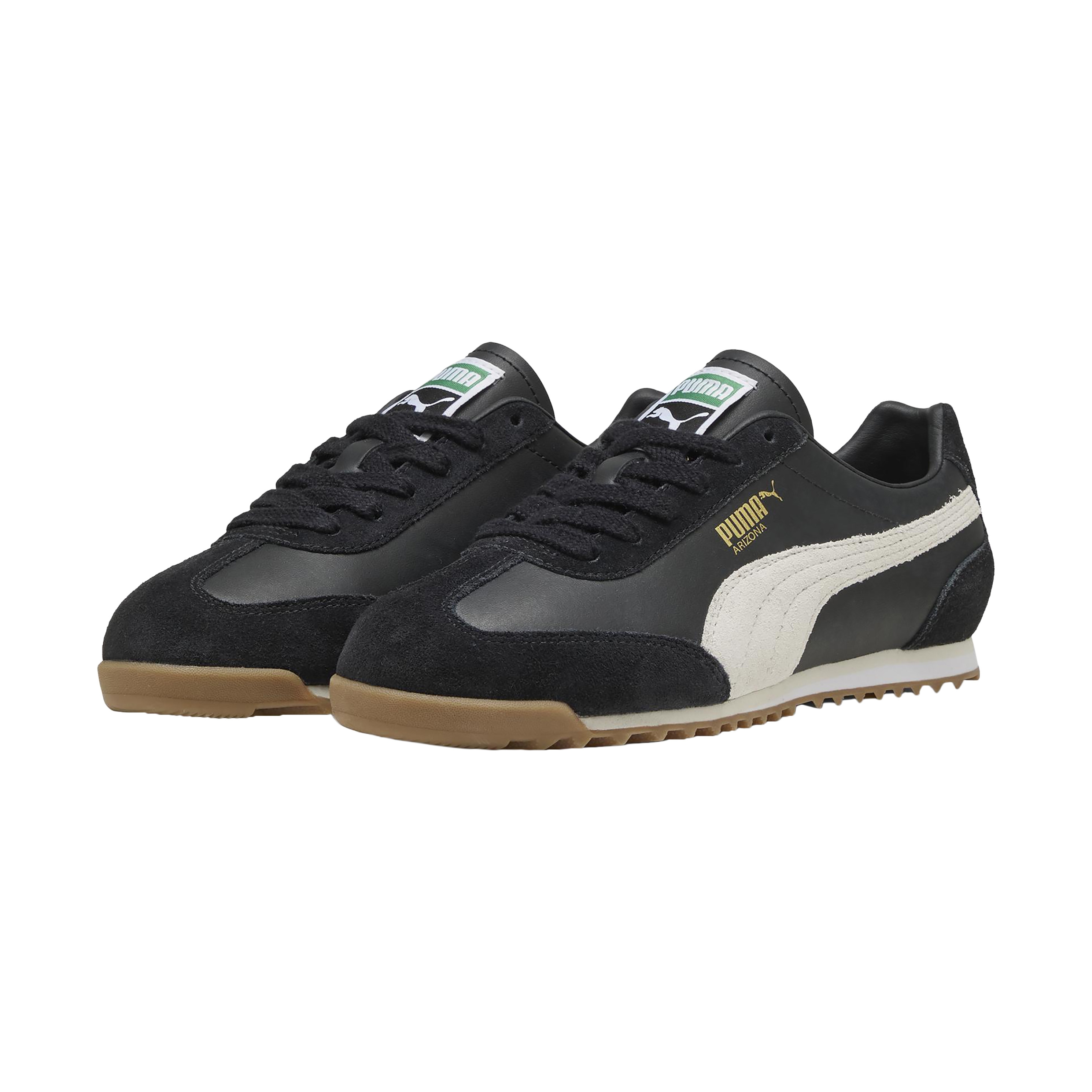 Low leather retro Arizona sneaker PUMA Black