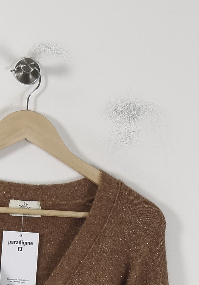 Cardigan STELLA FOREST - SECONDE MAIN Brown