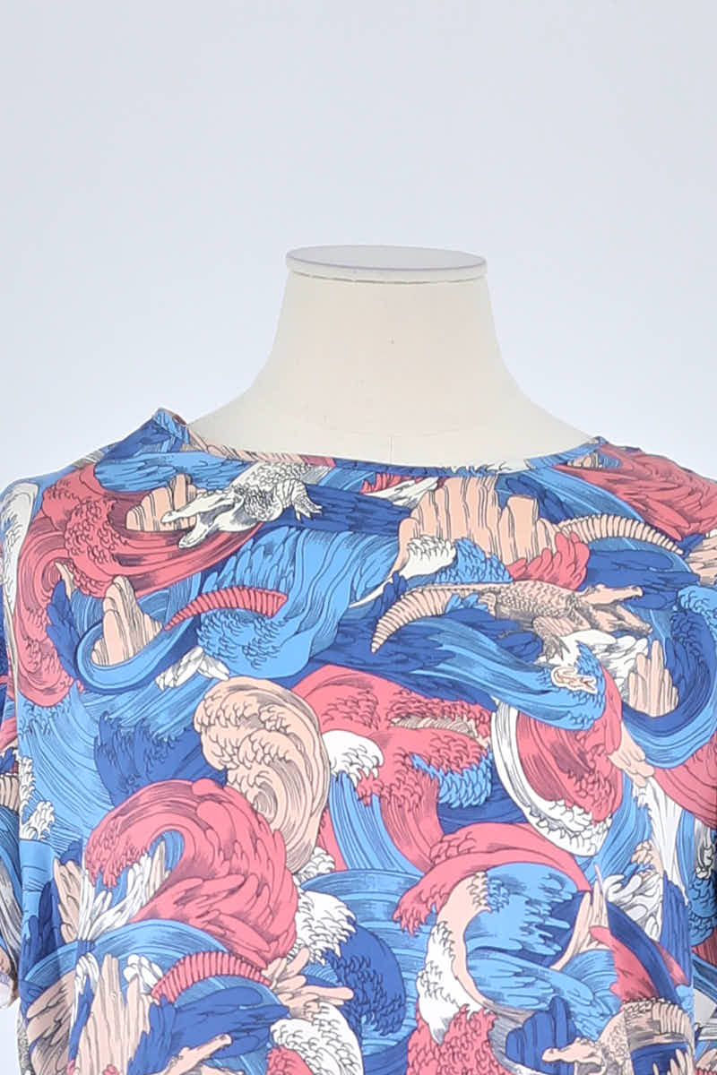 T-shirt LACOSTE - SECONDE MAIN Blue