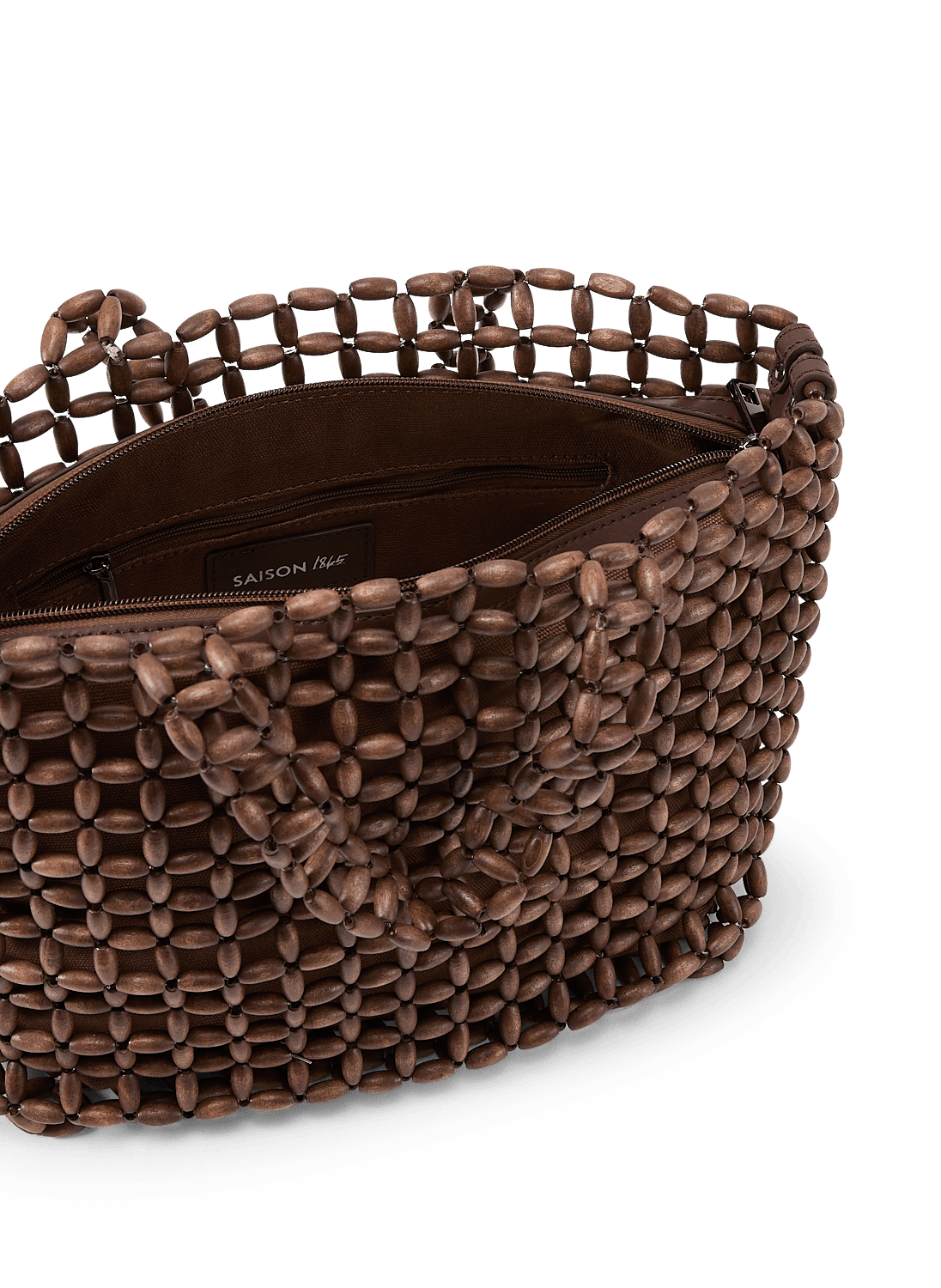Handtas van hout SAISON 1865 Bruin