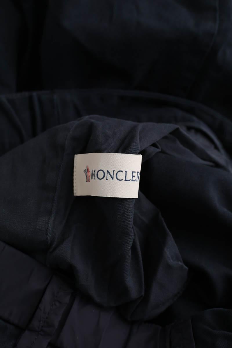 Carrot trousers MONCLER - Seconde Main Blue