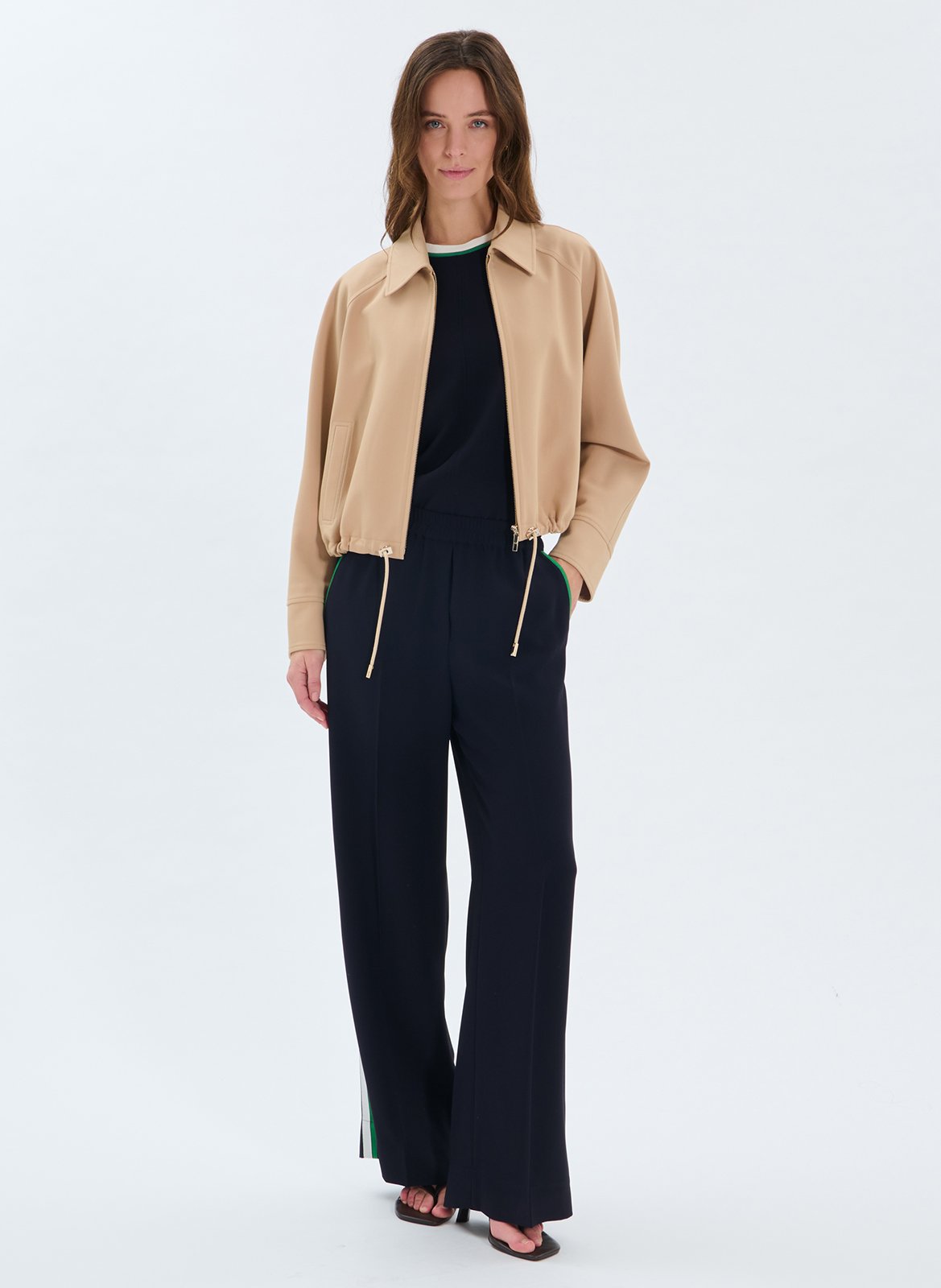 Wide trousers ZAPA Blue