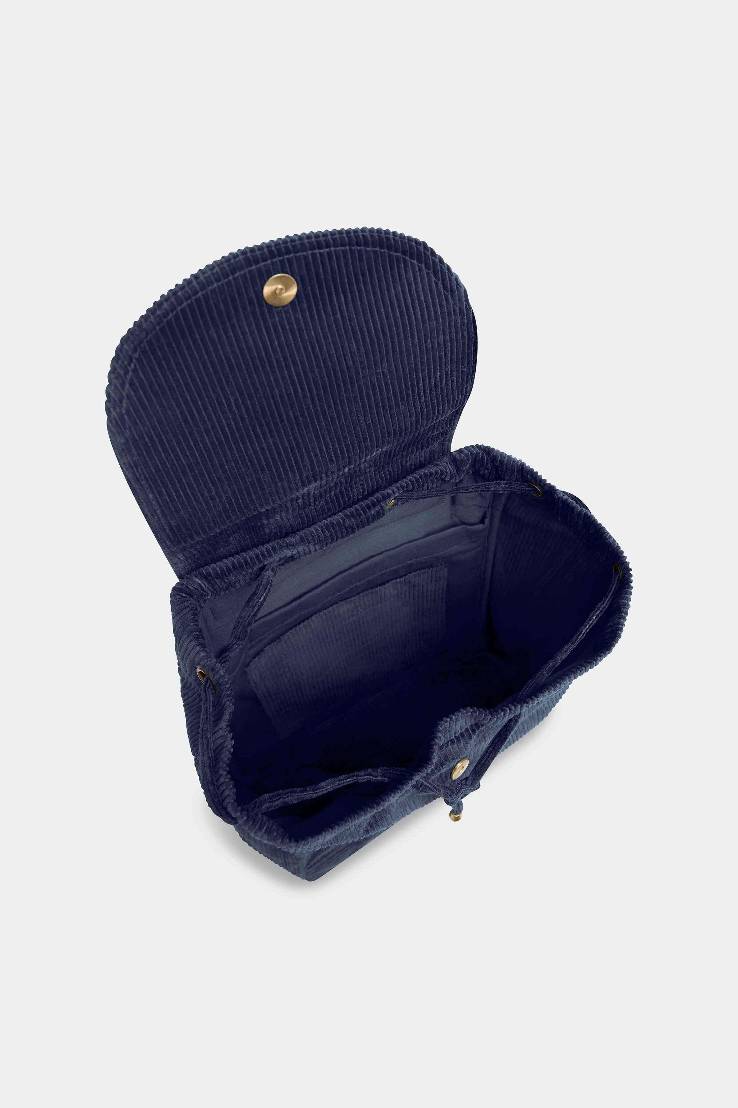 Cotton backpack HINDBAG Blue