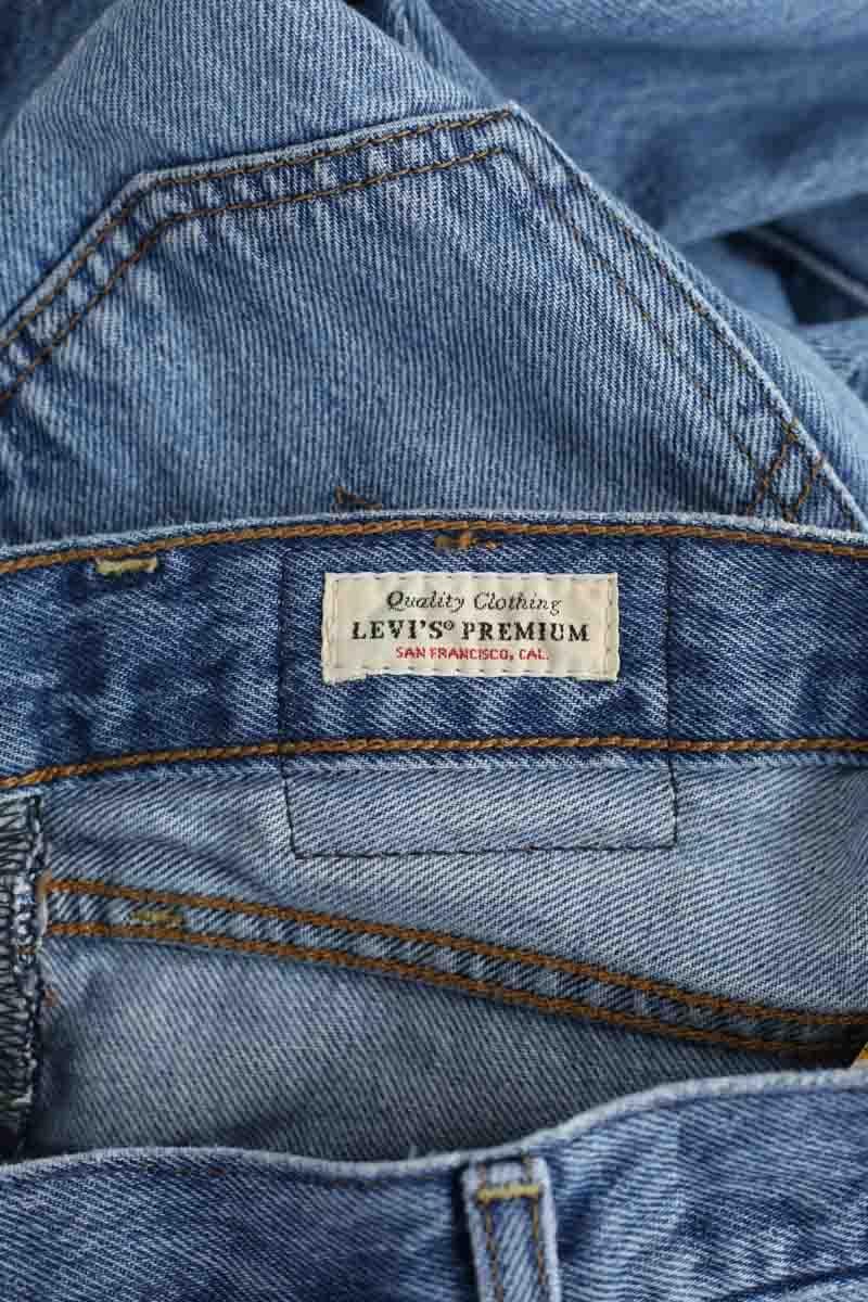 Jean large LEVI'S - Seconde main Bleu