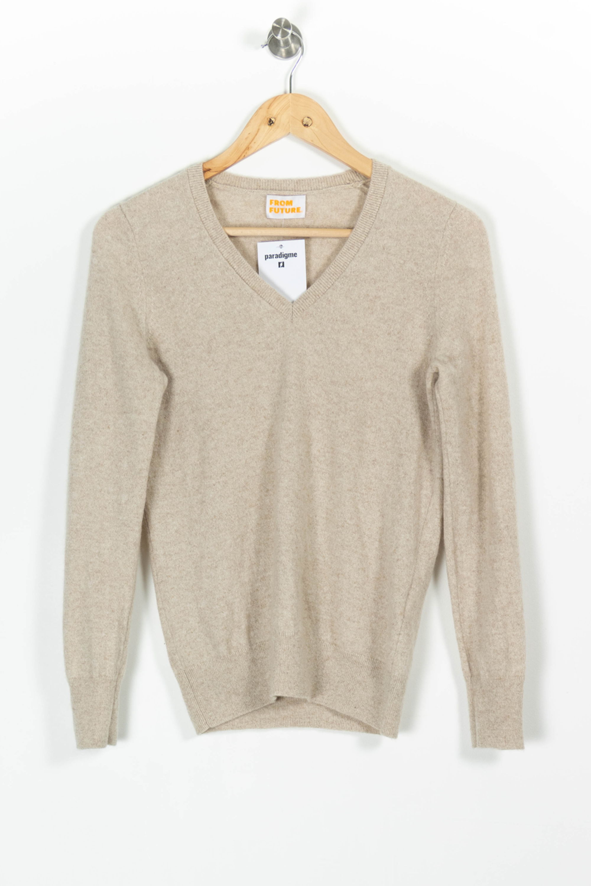 Maille FROM FUTURE - Seconde Main Beige