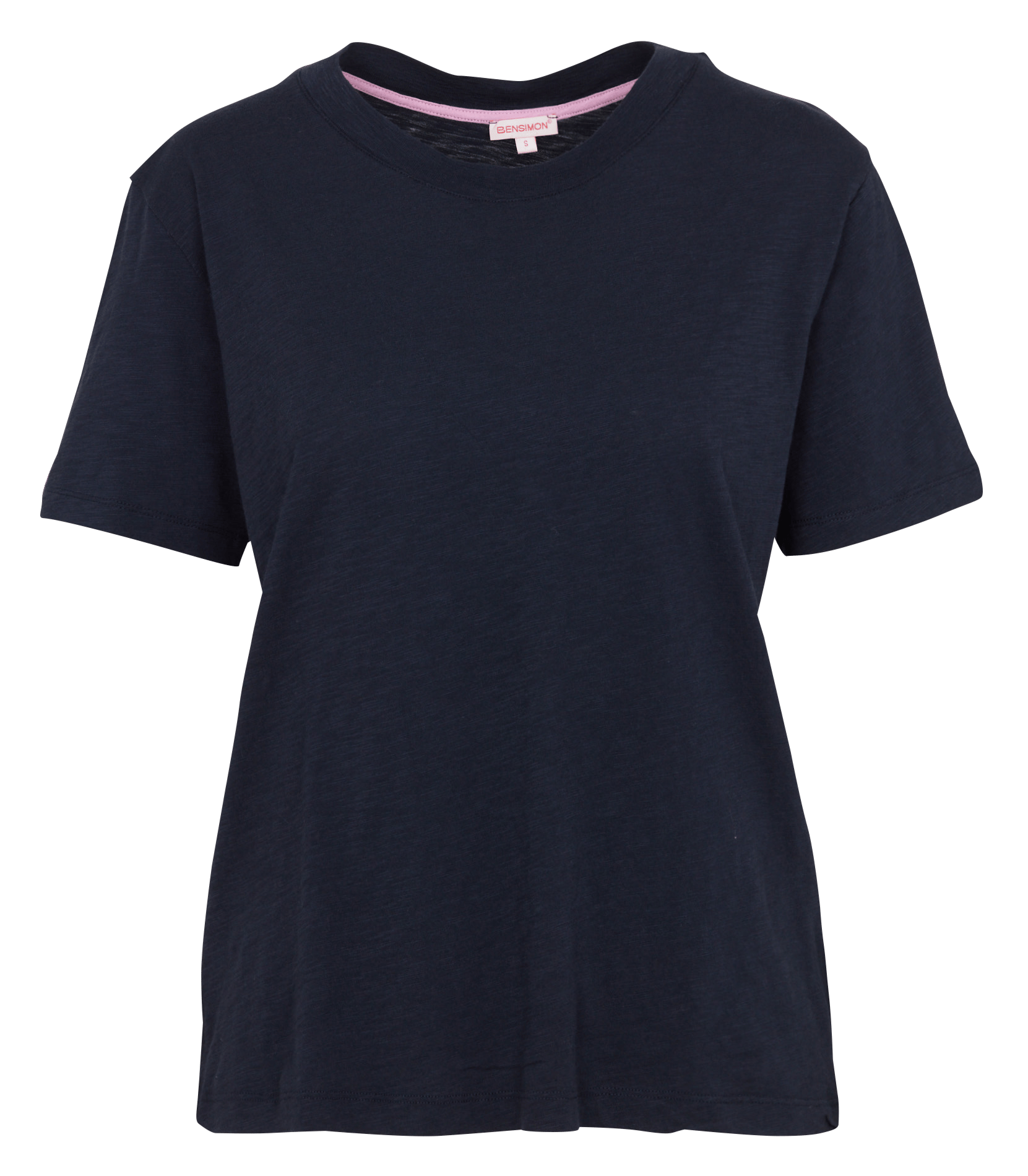 Baumwoll-Pullover mit Rundhalsausschnitt BENSIMON