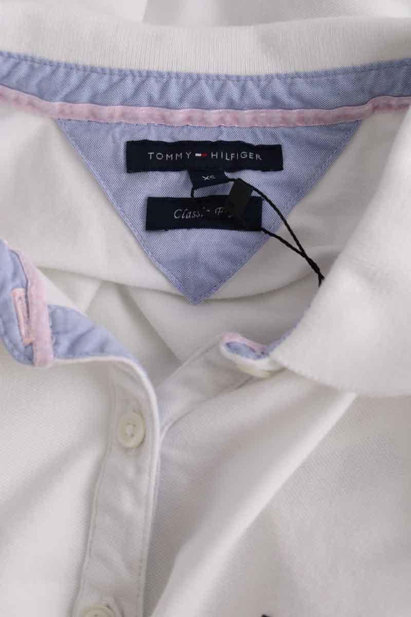 Polo shirt TOMMY HILFIGER - SECONDE MAIN White