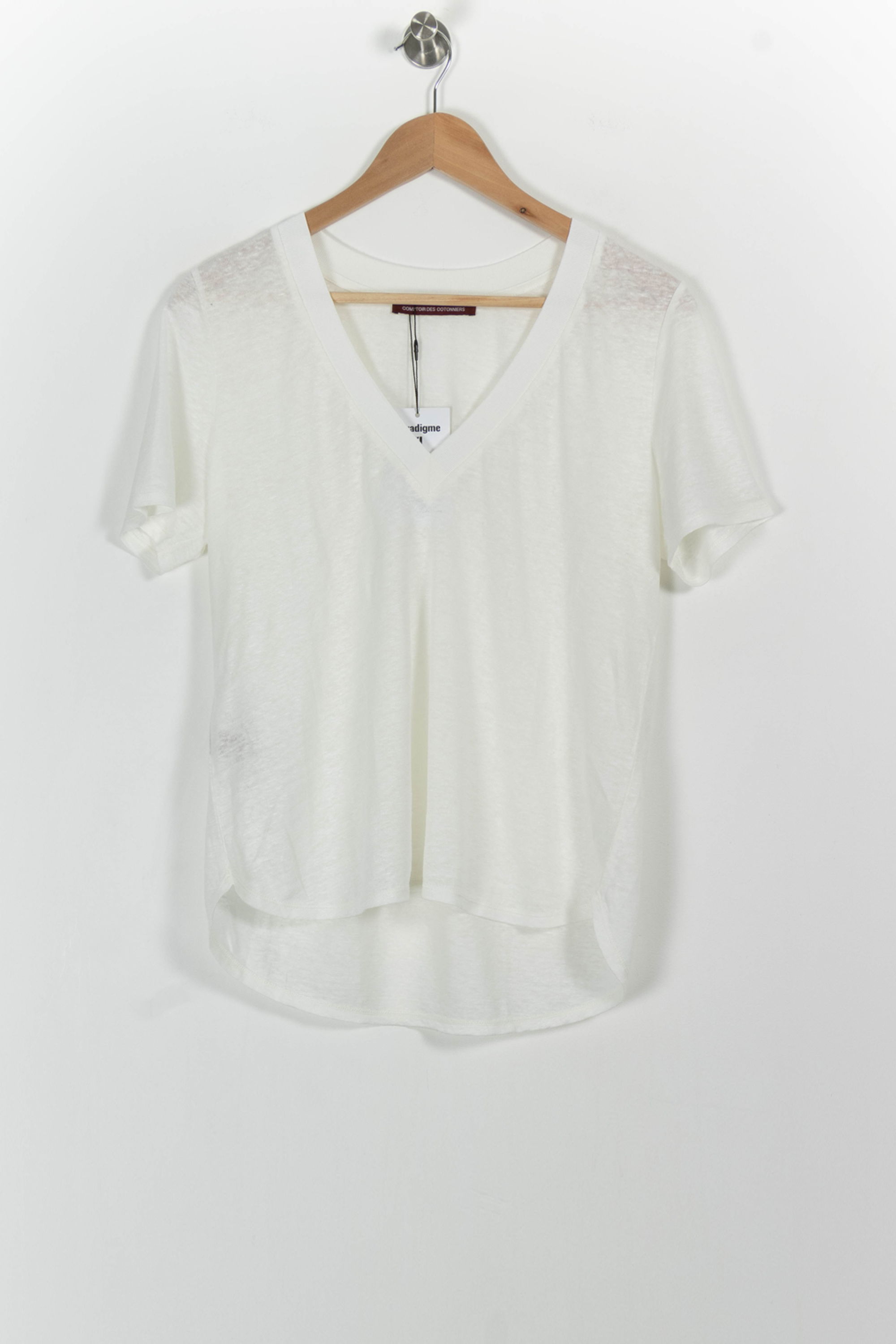 Tommy Badge T-shirt COMPTOIR DES COTONNIERS - Seconde main White