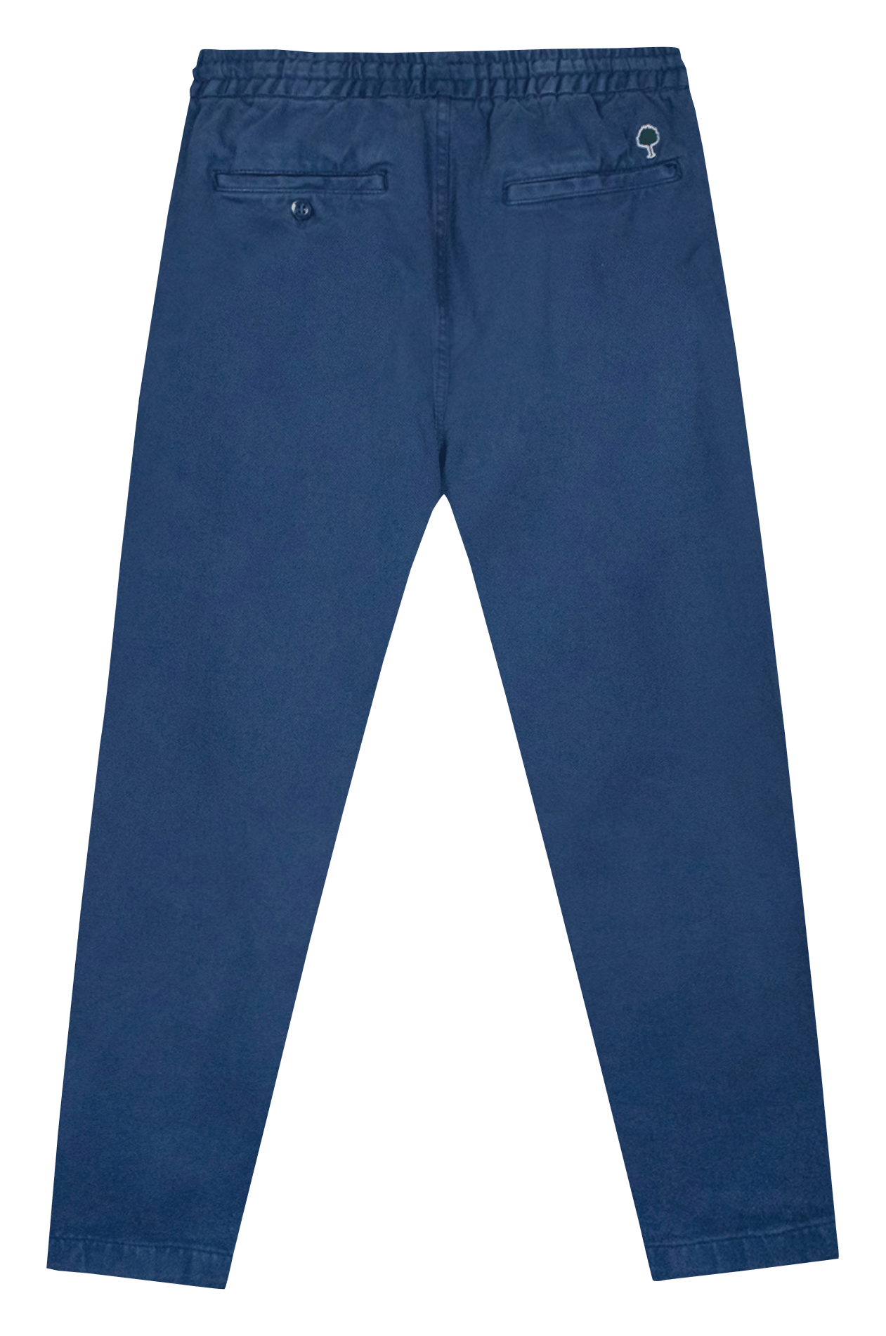 Jogging droit élastique uni FAGUO Bleu