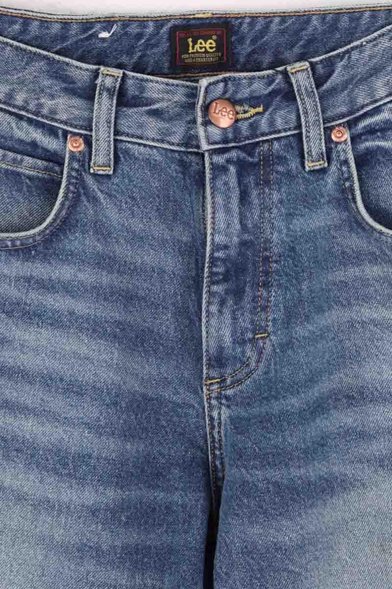 Straight jeans LEE - Seconde Main Blue