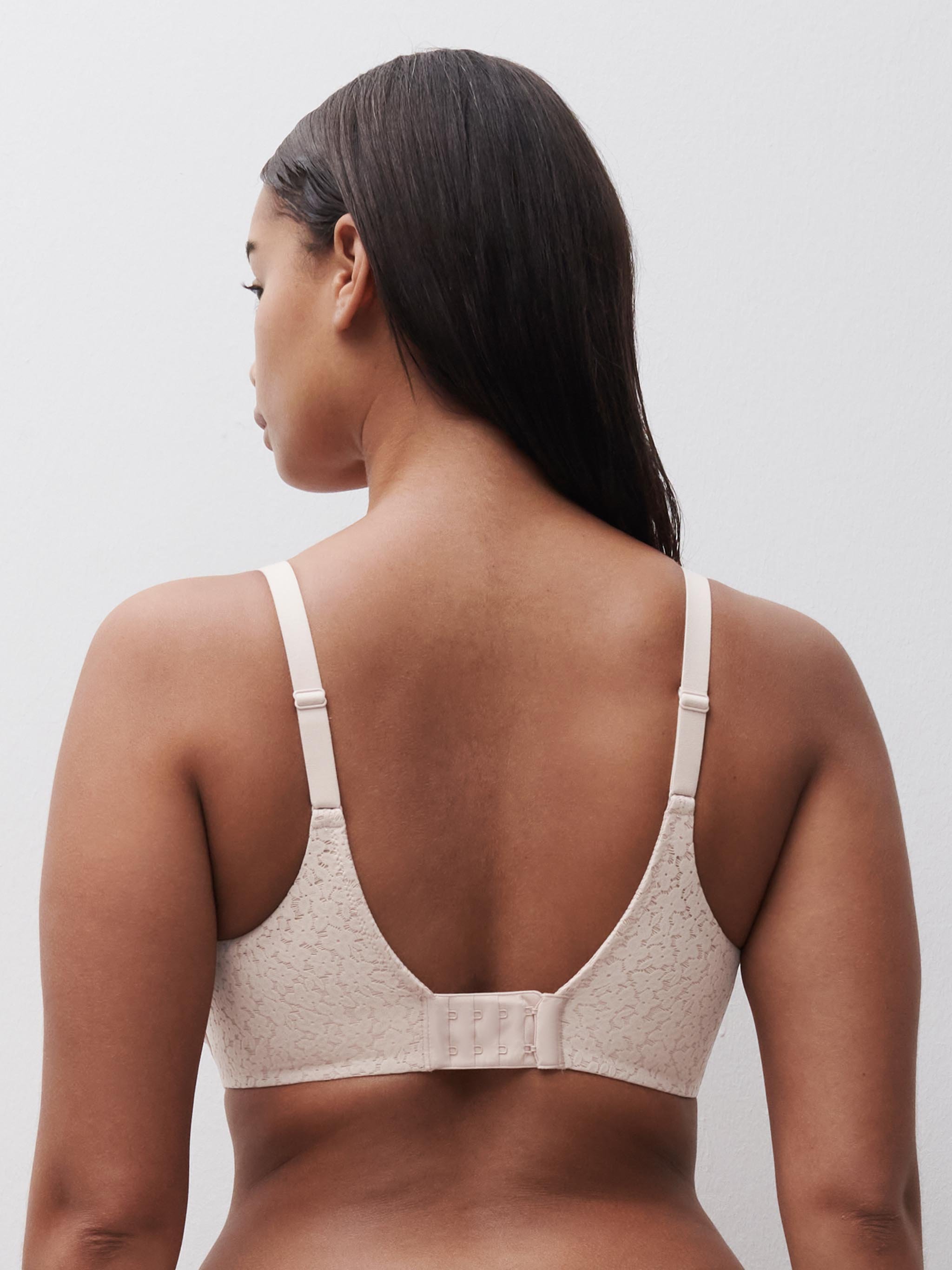 Lace spacer full cup bra CHANTELLE Beige