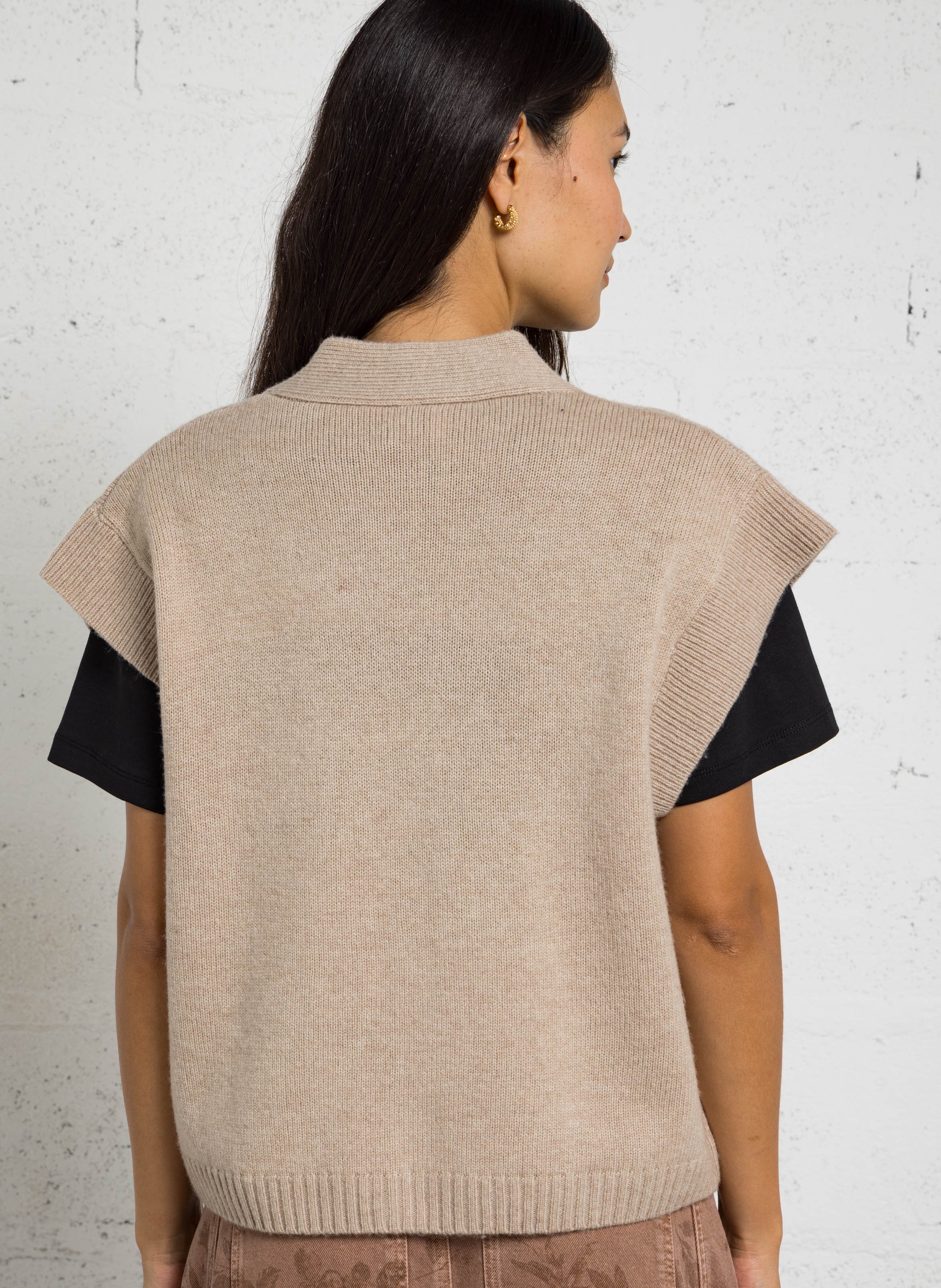 Fleecejacke IKKS Beige