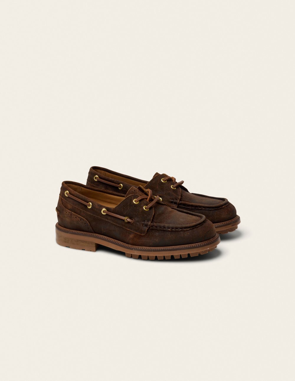 Derby shoes ODAJE Brown