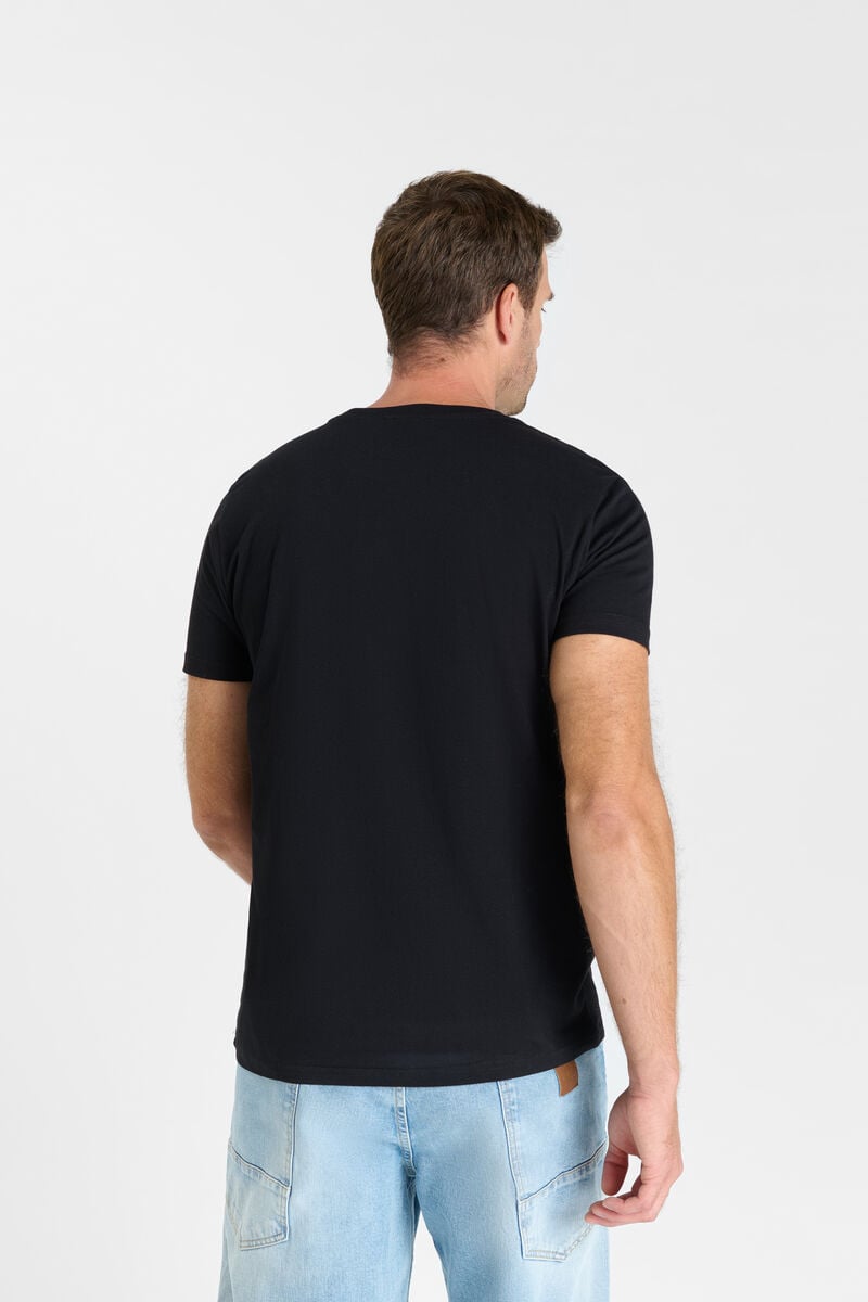 Round-neck T-shirt LE TEMPS DES CERISES Black