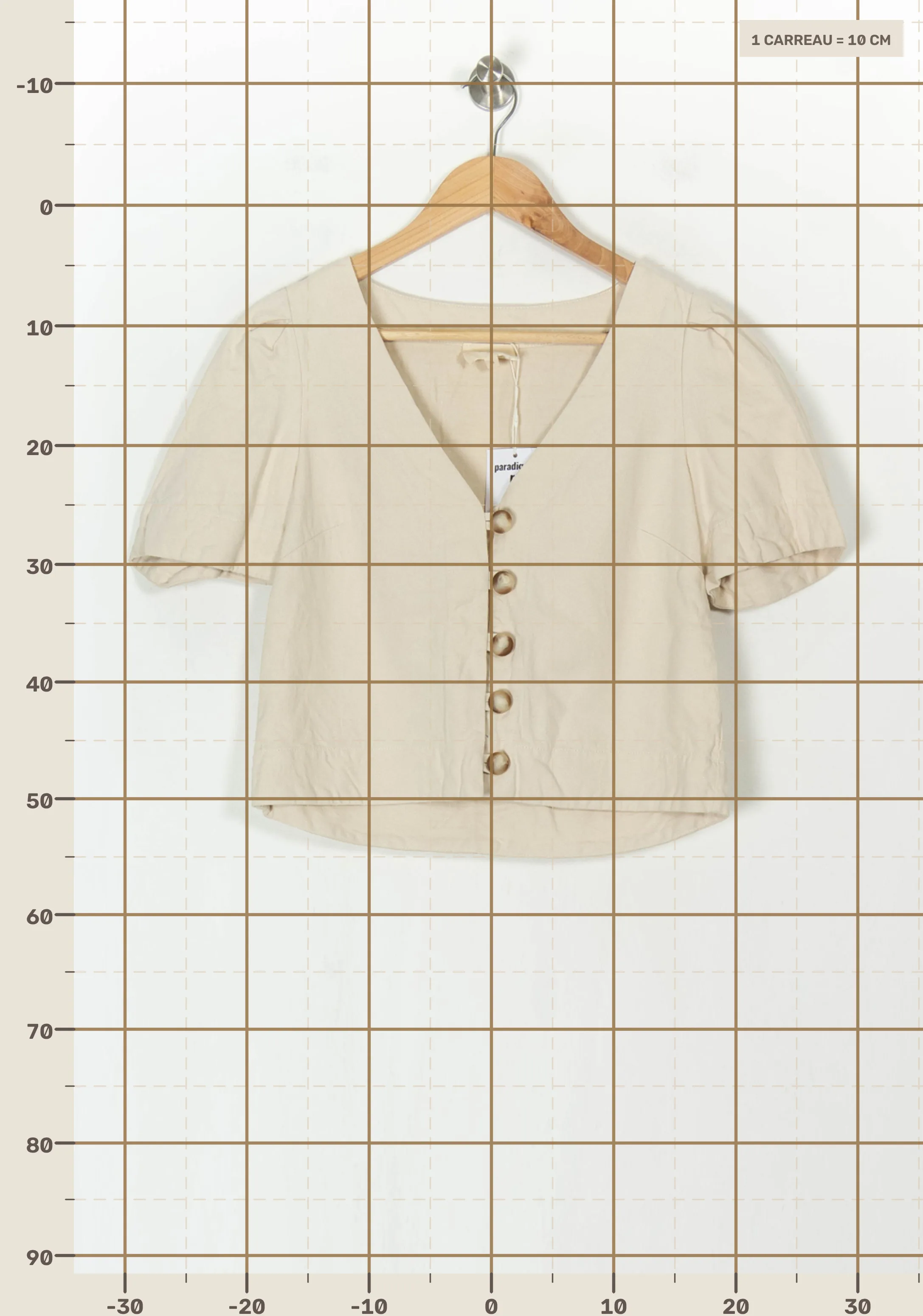 Top & débardeur SEZANE - Seconde main Beige