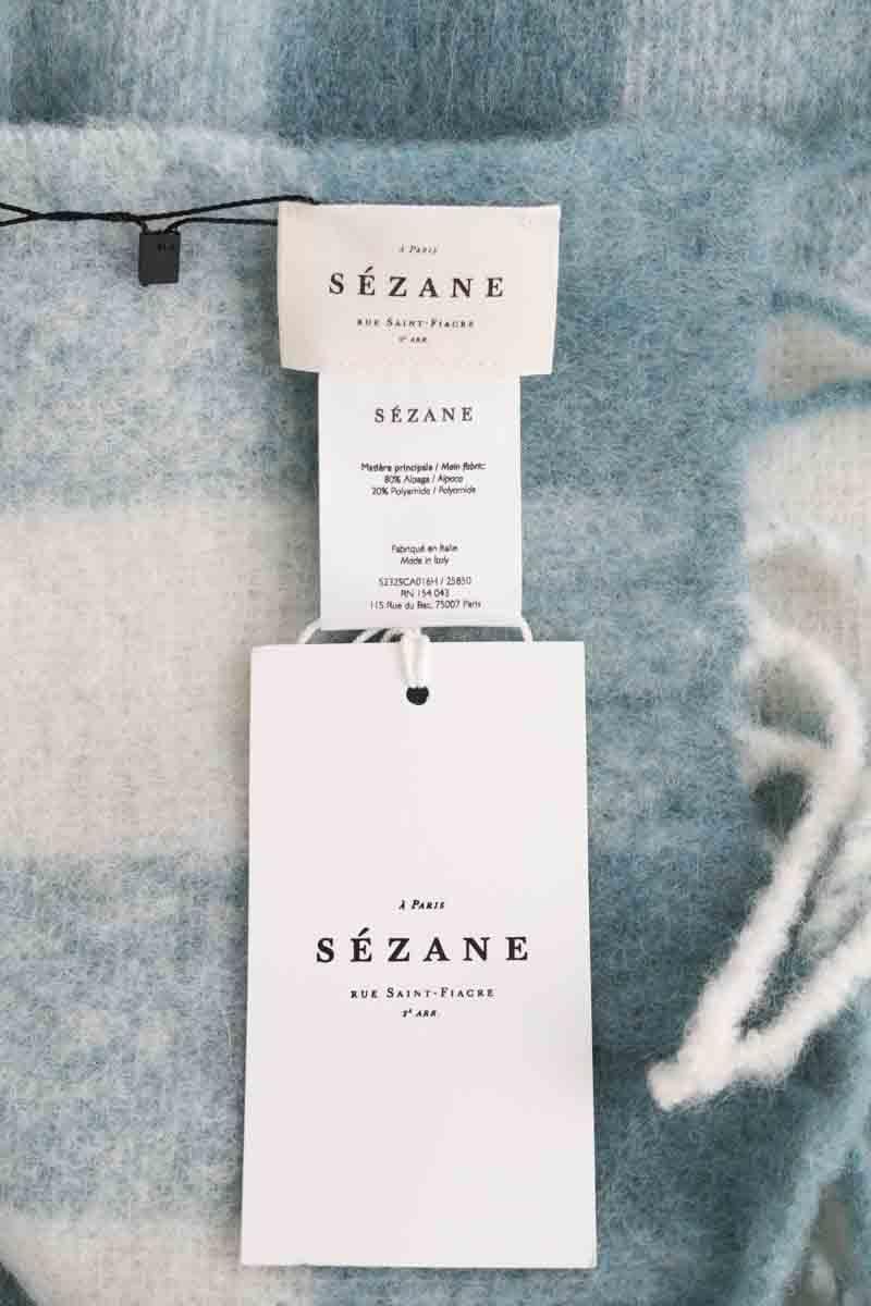Écharpe SEZANE - Seconde main Bleu