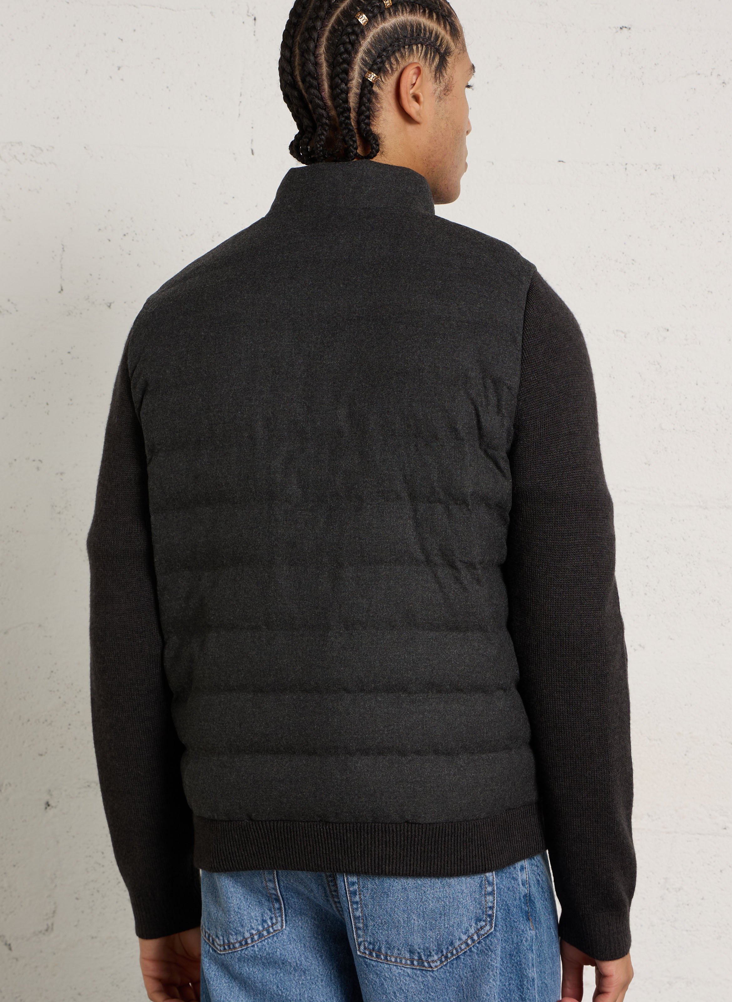 Veste droite col montant GANT Noir
